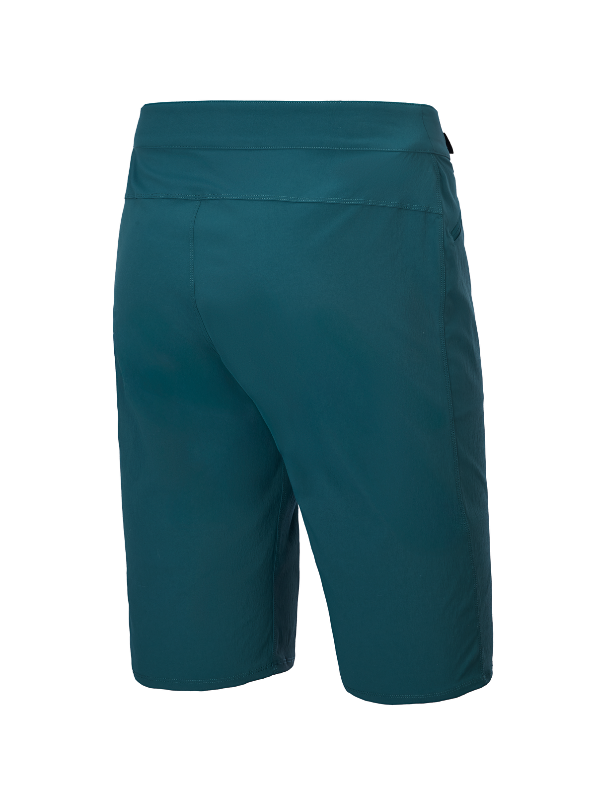 Alpinestars A-Dura Shorts, Mountain Bike Shorts, Dark Pine, back view featuring a clean design and durable 2-way stretch fabric, regular fit for MTB riding