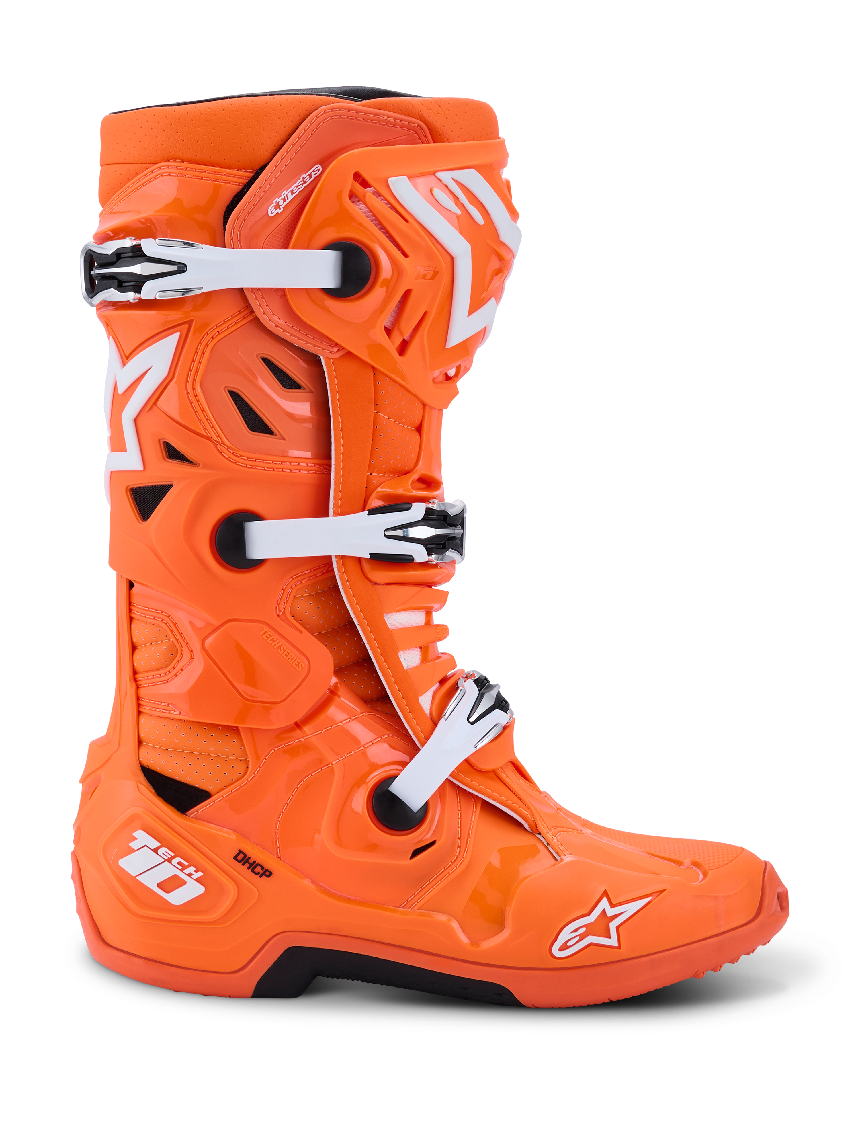 Tech 10 Supervented - Orange MX Boots | Alpinestars®