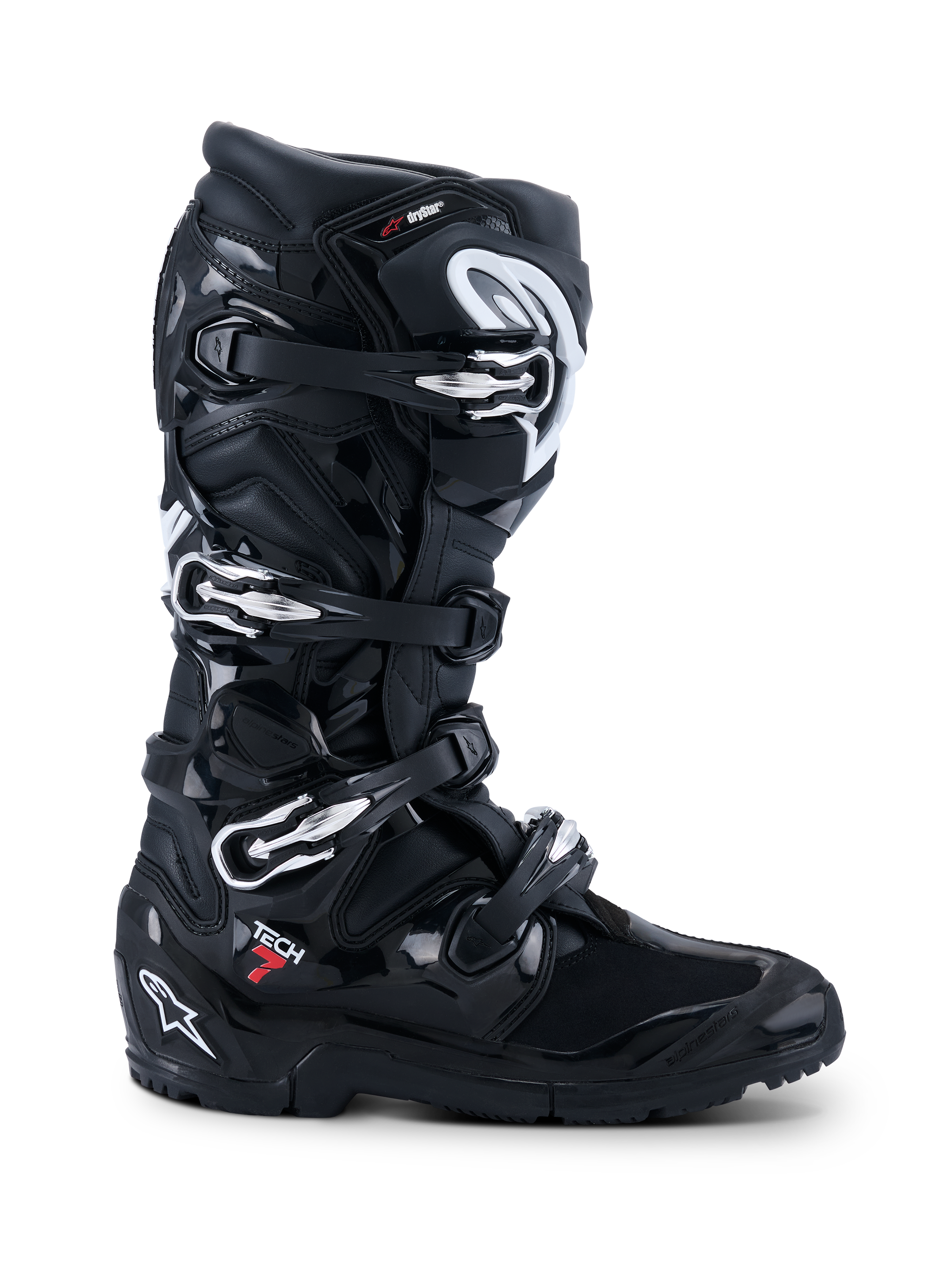 Tech 7 Enduro Drystar® - Black MX Boots | Alpinestars®