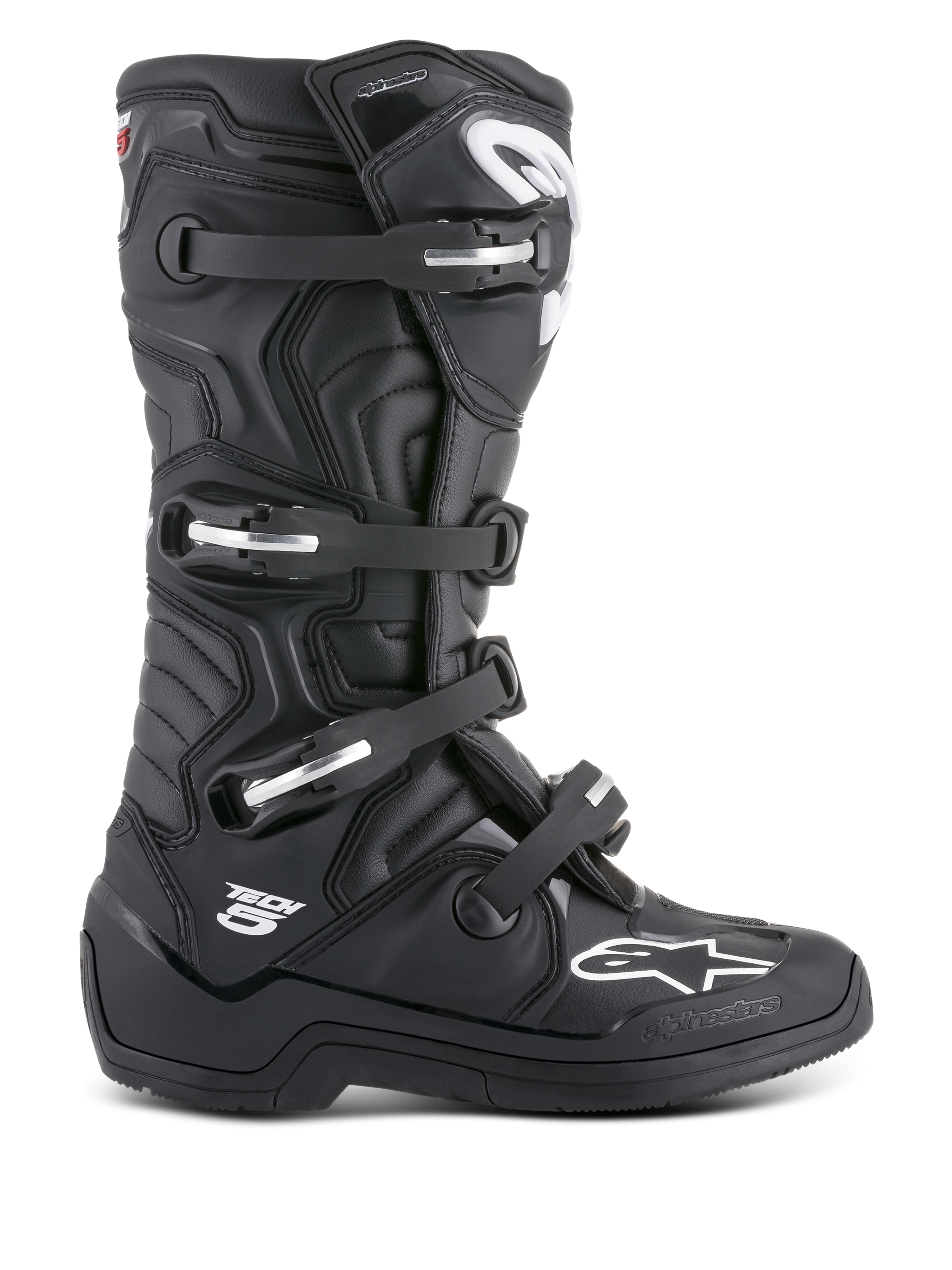Tech 5 - Black MX Boots | Alpinestars®