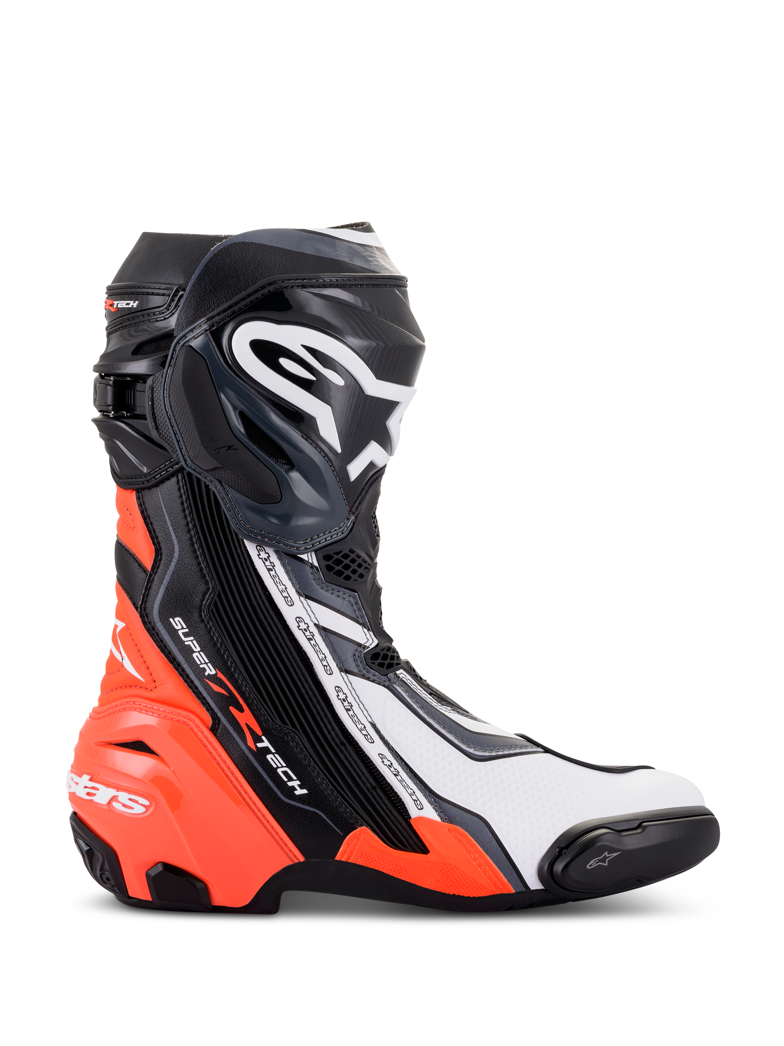Supertech R - Black Motorcycle Boots | Alpinestars®