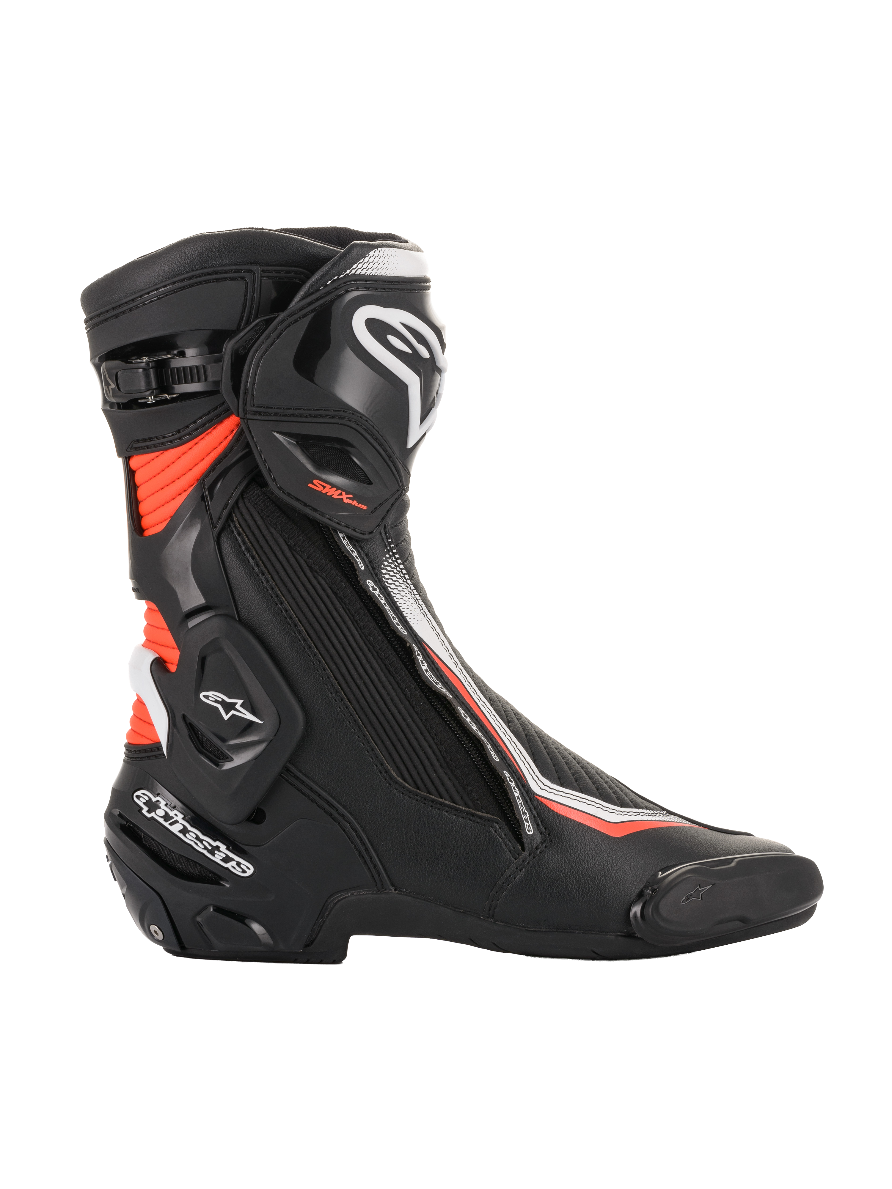 SMX Plus V2 - Black Motorcycle Boots | Alpinestars®