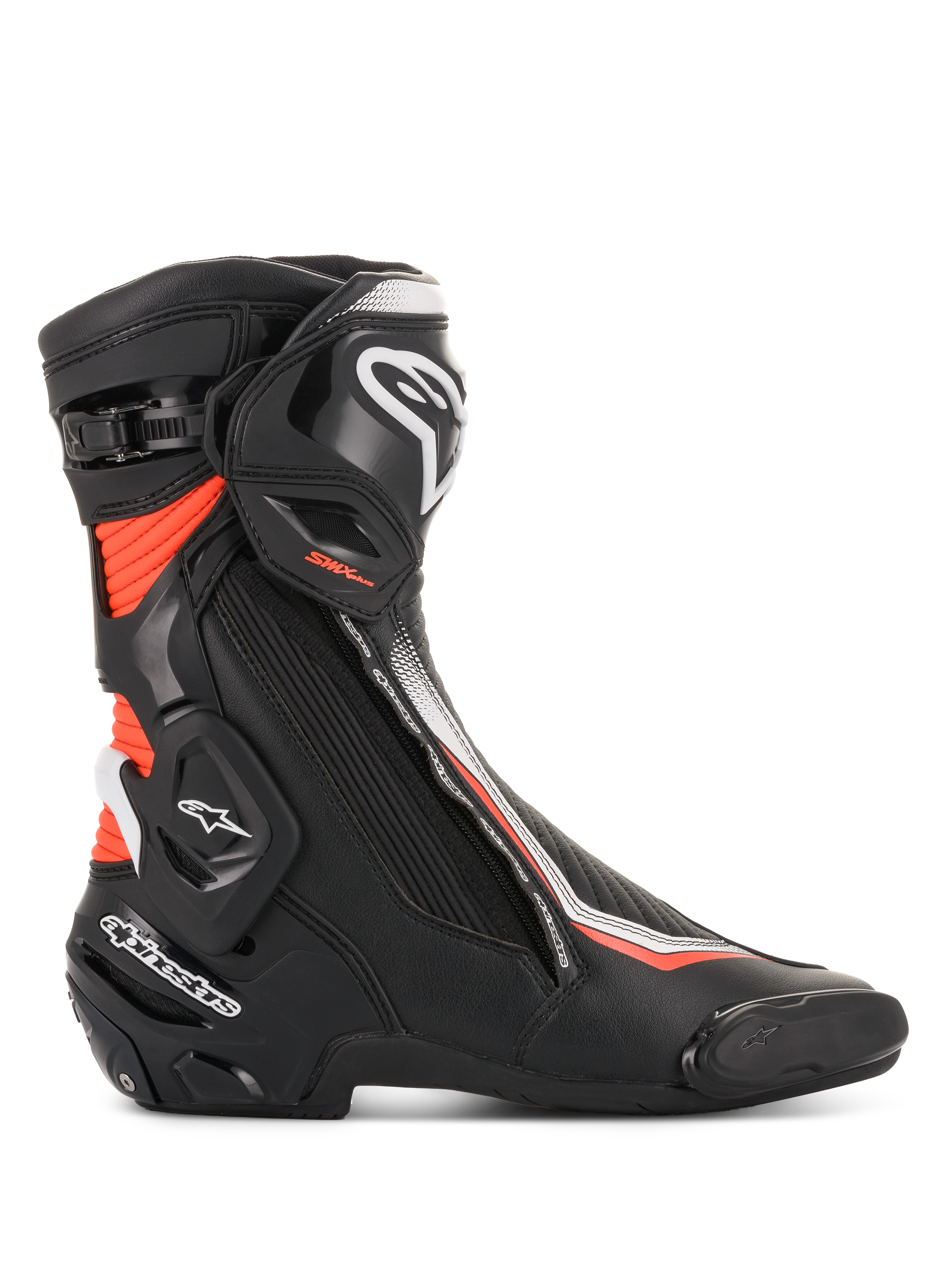 SMX Plus V2 - Black Motorcycle Boots | Alpinestars®