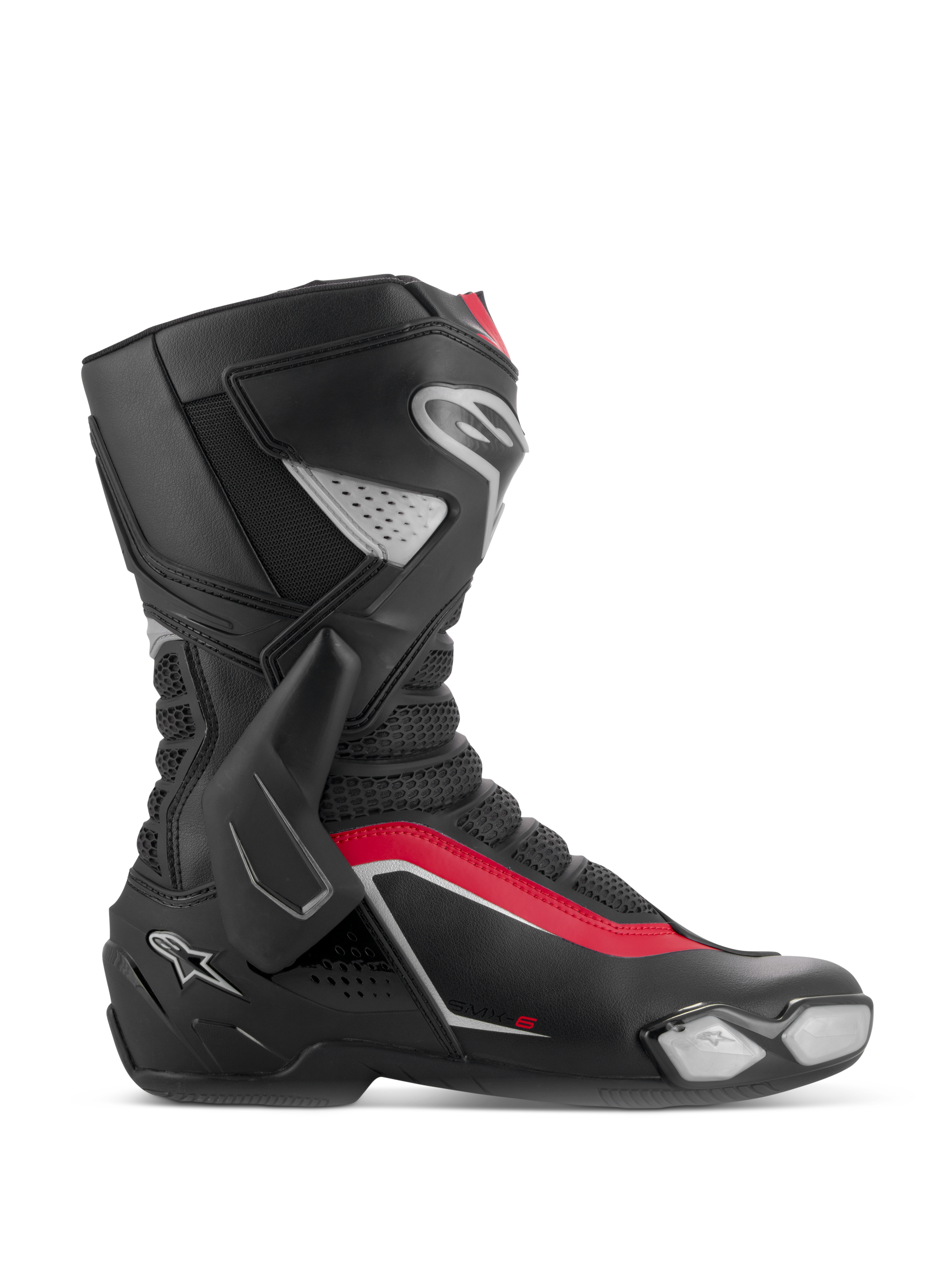 alpinestars SMX6 Black×Red【26cm】 SMX-6 V3 - Black Motorcycle Boots | Alpinestars®