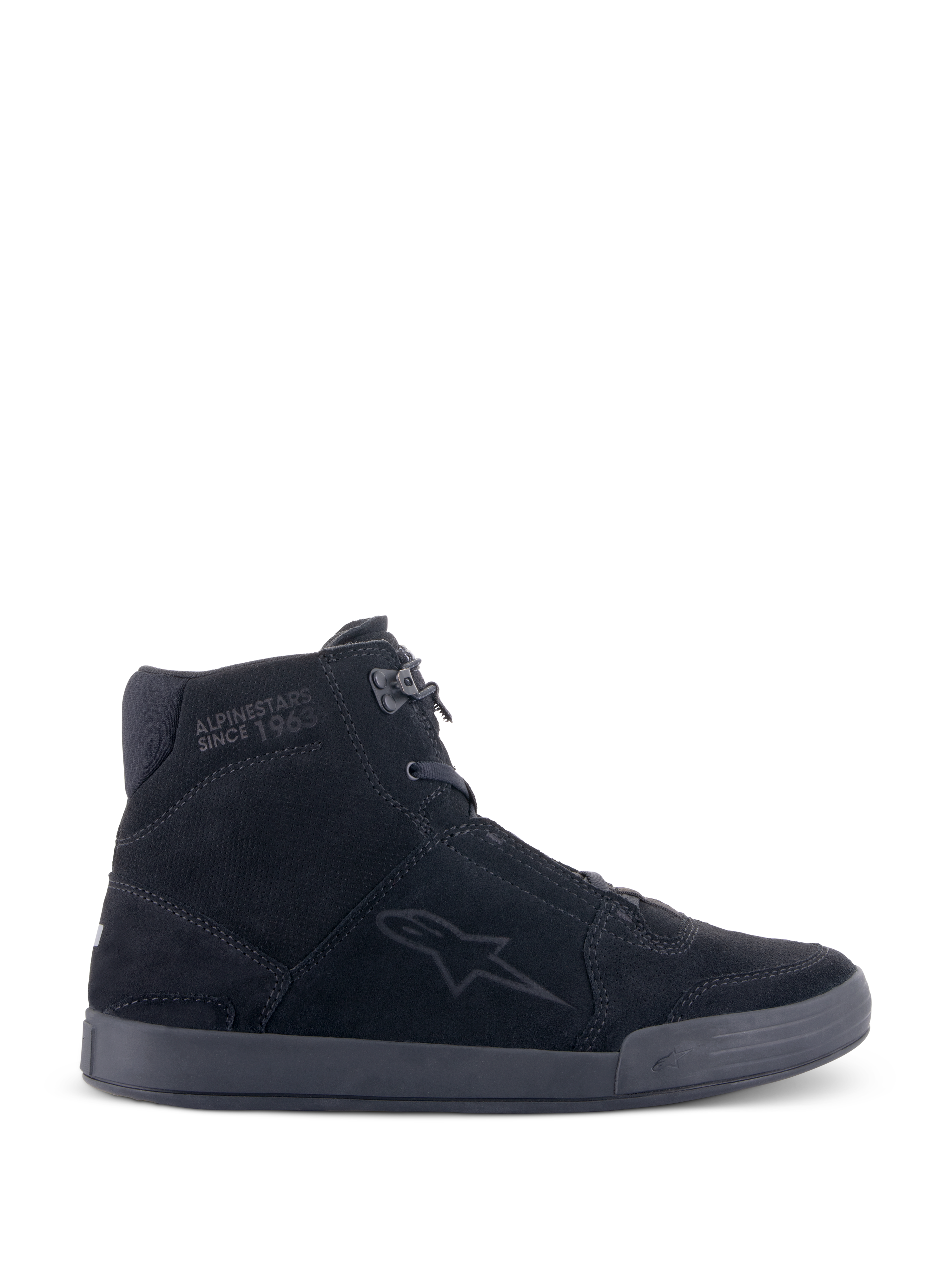 CHROME ブラック ハイカットシューズ Chrome - Black Motorcycle Shoes | Alpinestars®
