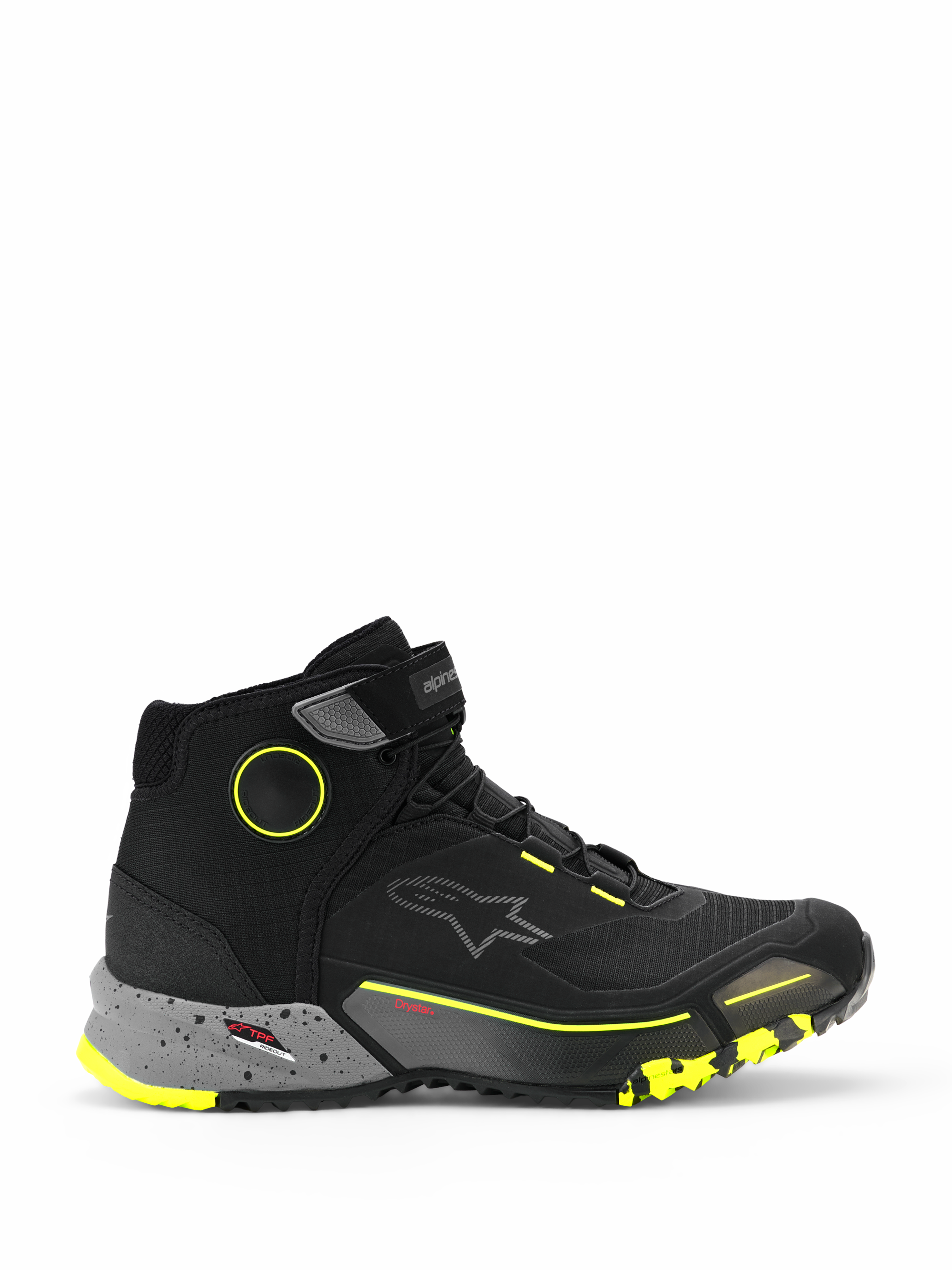 CR-X Drystar® - Black Motorcycle Shoes | Alpinestars®