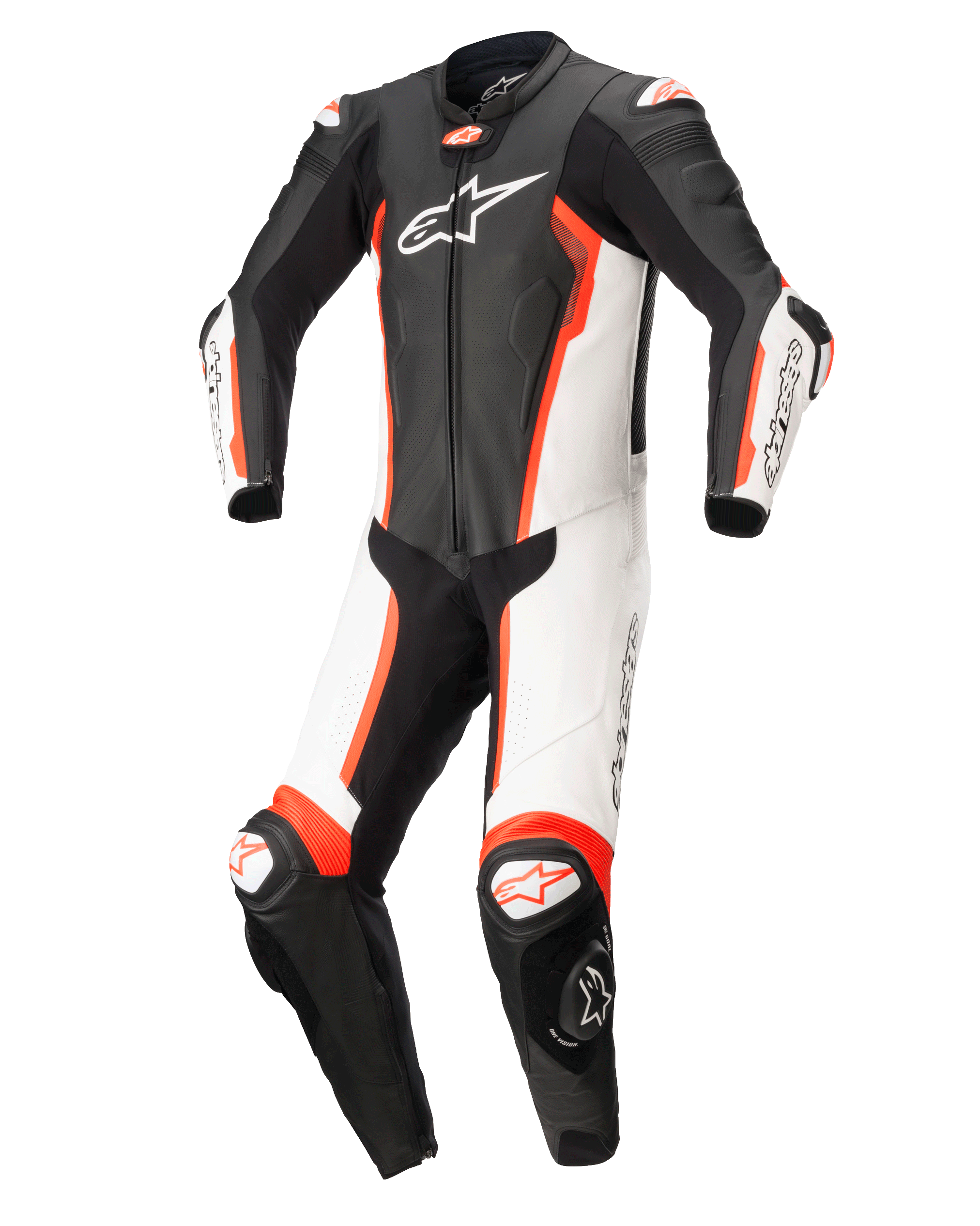 Alpinestars Missile V2 ワンピースレザースーツ Missile V2 1-Piece - Black Motorcycle Suit | Alpinestars®