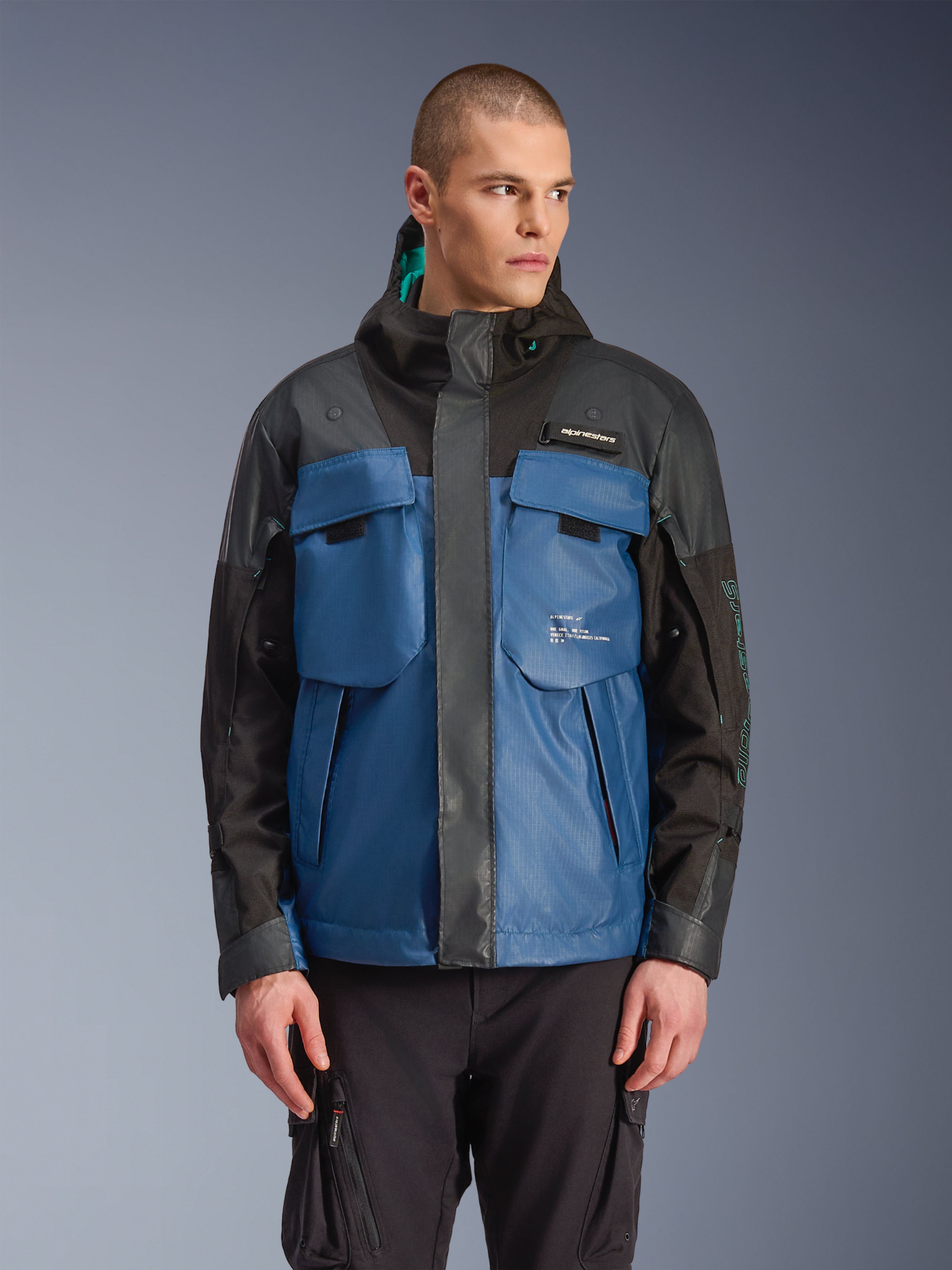 Mospher Waterproof - Black Motorcycle Jacket | Alpinestars®