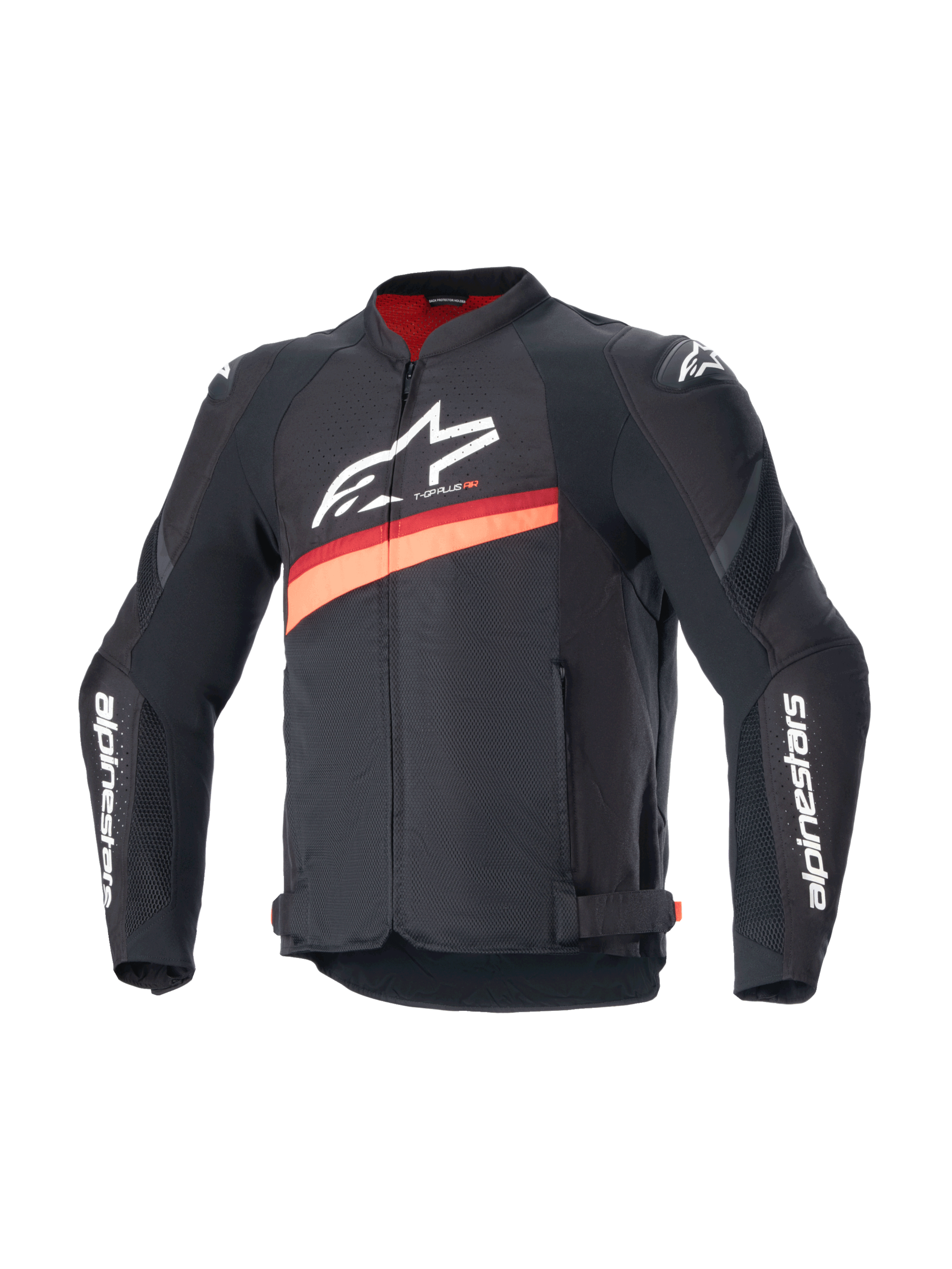 T-GP Plus R V4 Airflow - Black Motorcycle Jacket | Alpinestars®