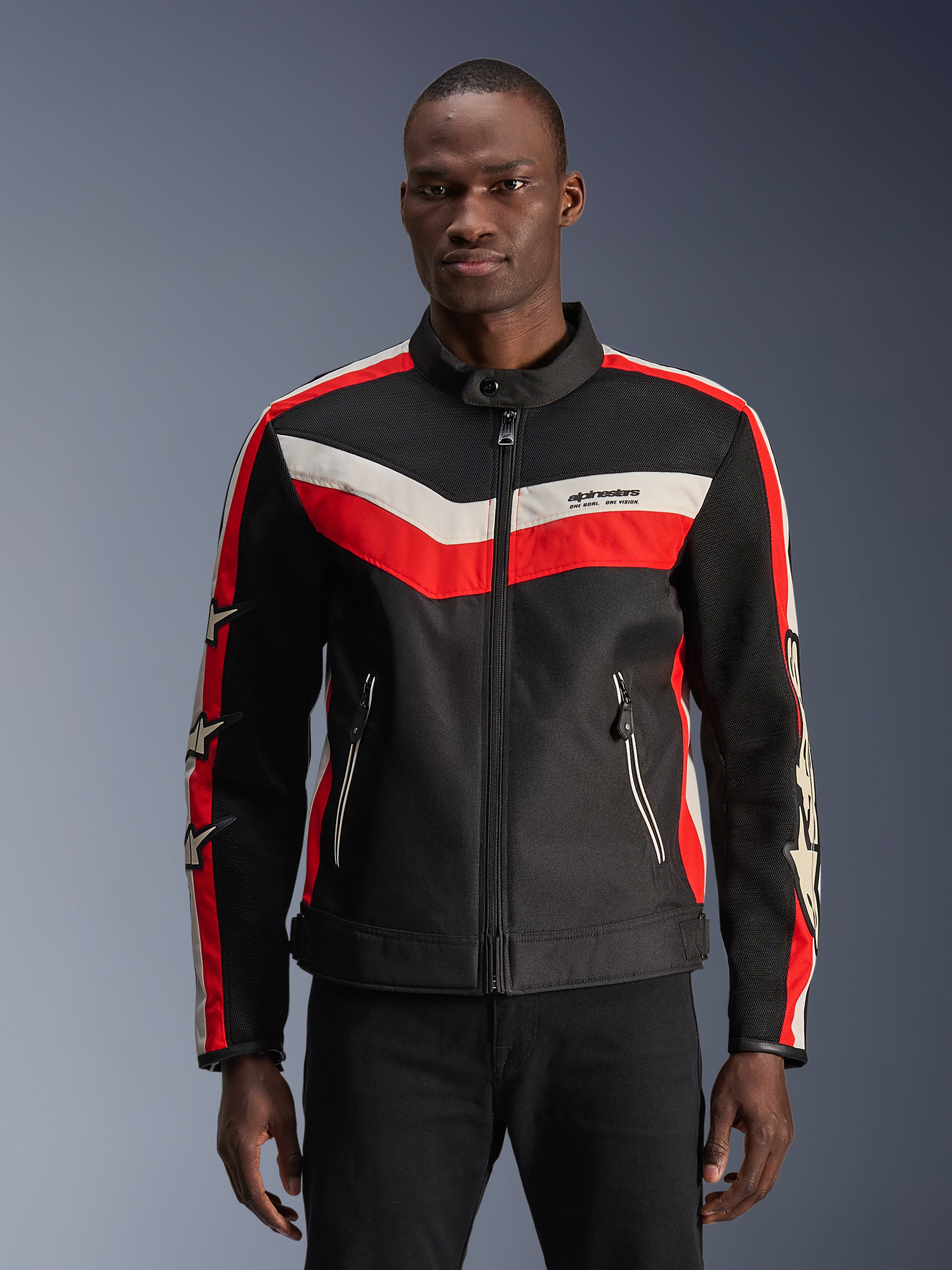 T-Dyno Air - Black Motorcycle Jacket | Alpinestars®