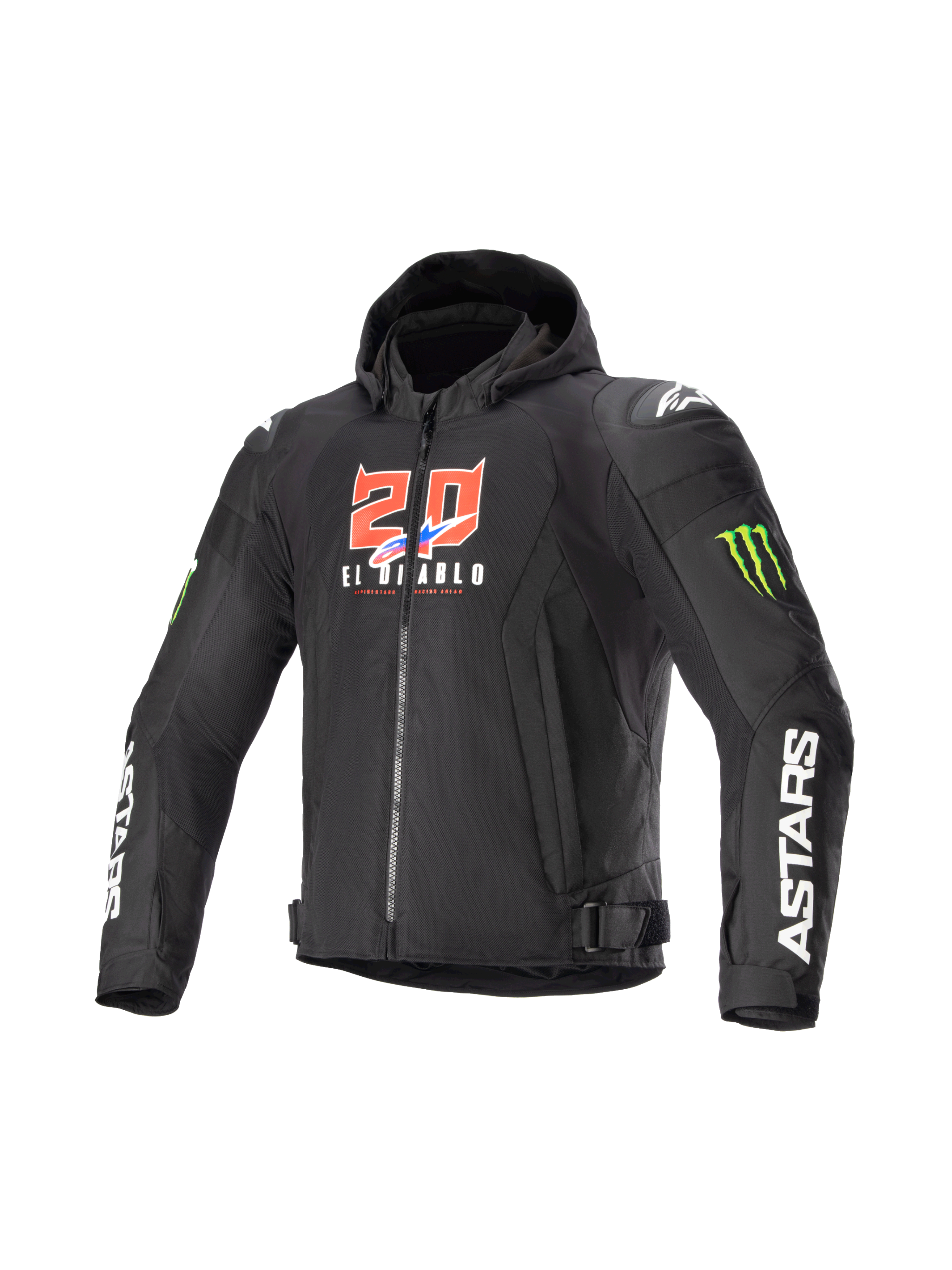 未使用Alpinestars メッシュZACA AIR MONSTER春夏秋用 FQ20 Zaca Air Monster - Black Motorcycle Jacket | Alpinestars®