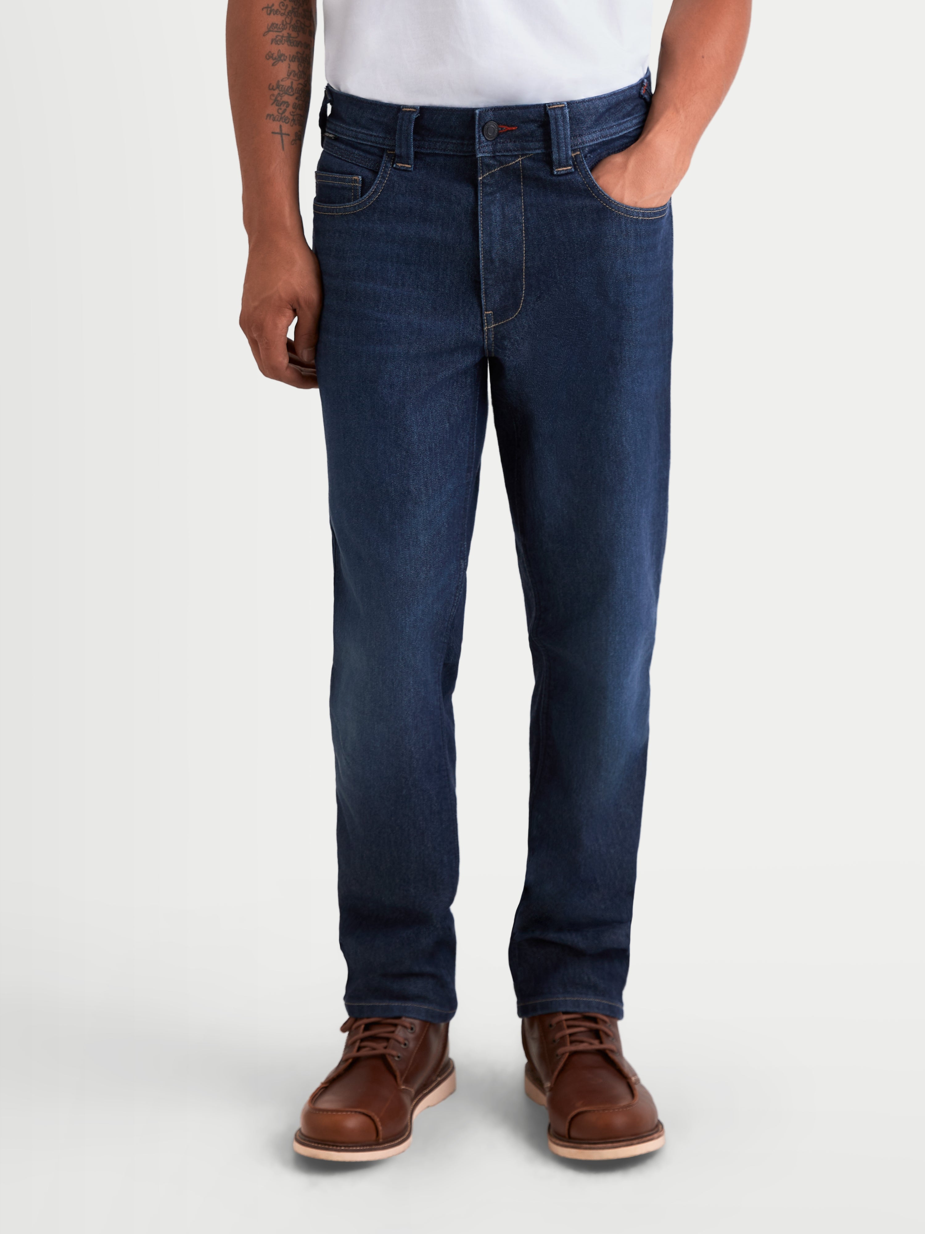 Flex-AST 7 Denim - Blue Motorcycle Pants | Alpinestars®