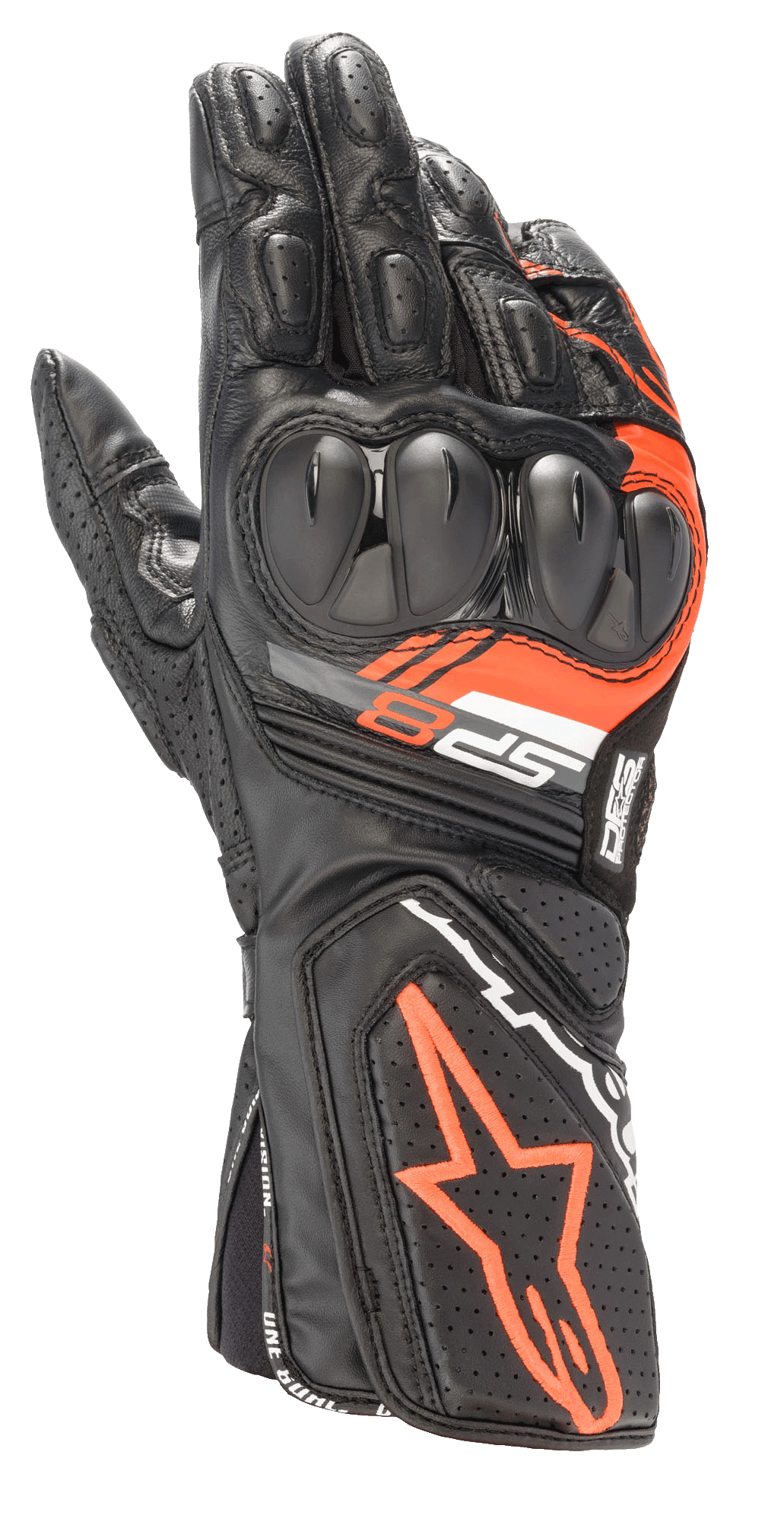 SP-8 V3 - Black Motorcycle Gloves | Alpinestars® SP-8 V3 - Black Motorcycle Gloves | Alpinestars®