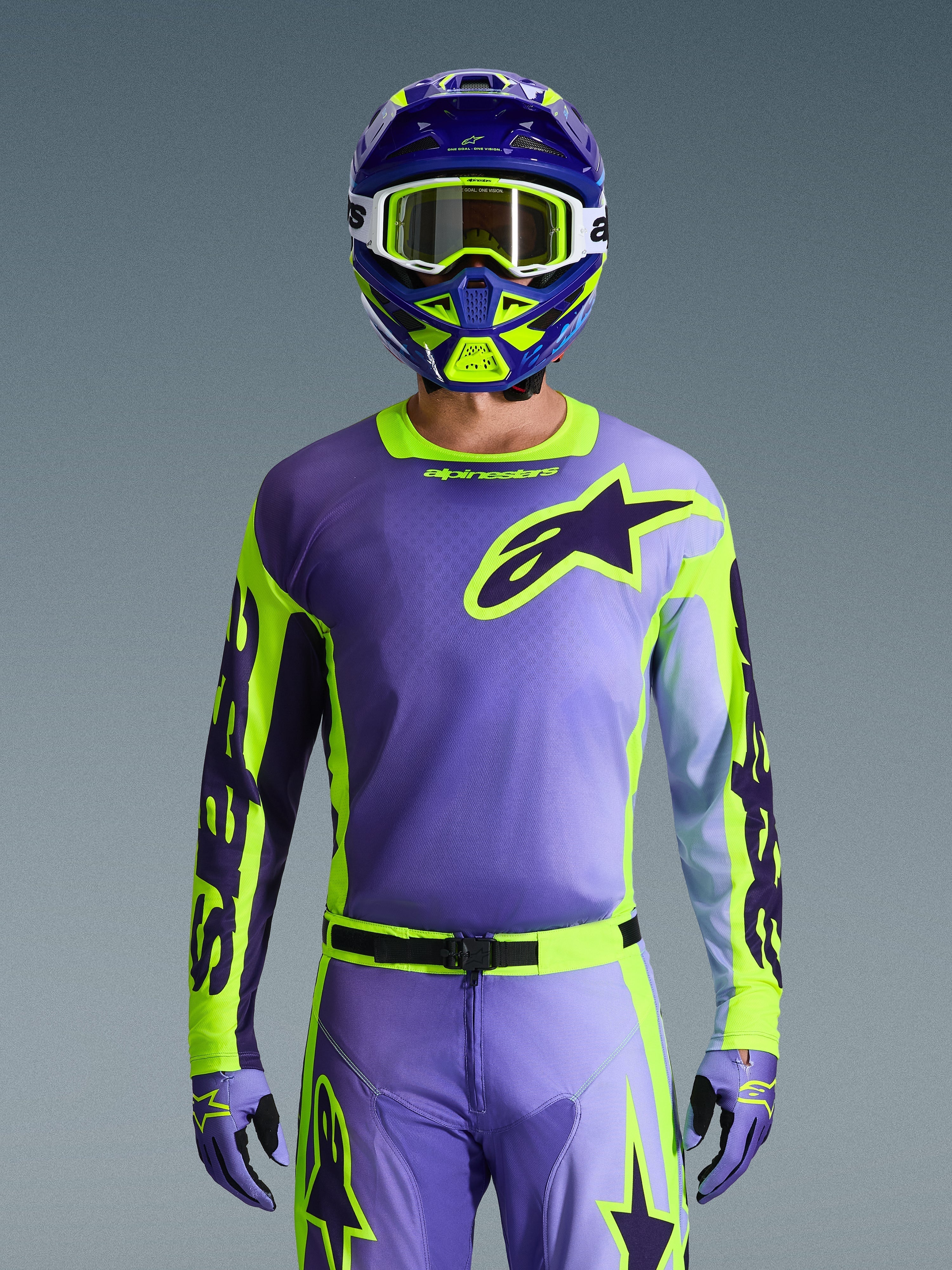 2026 Racer Portl - Yellow MX Jersey | Alpinestars®