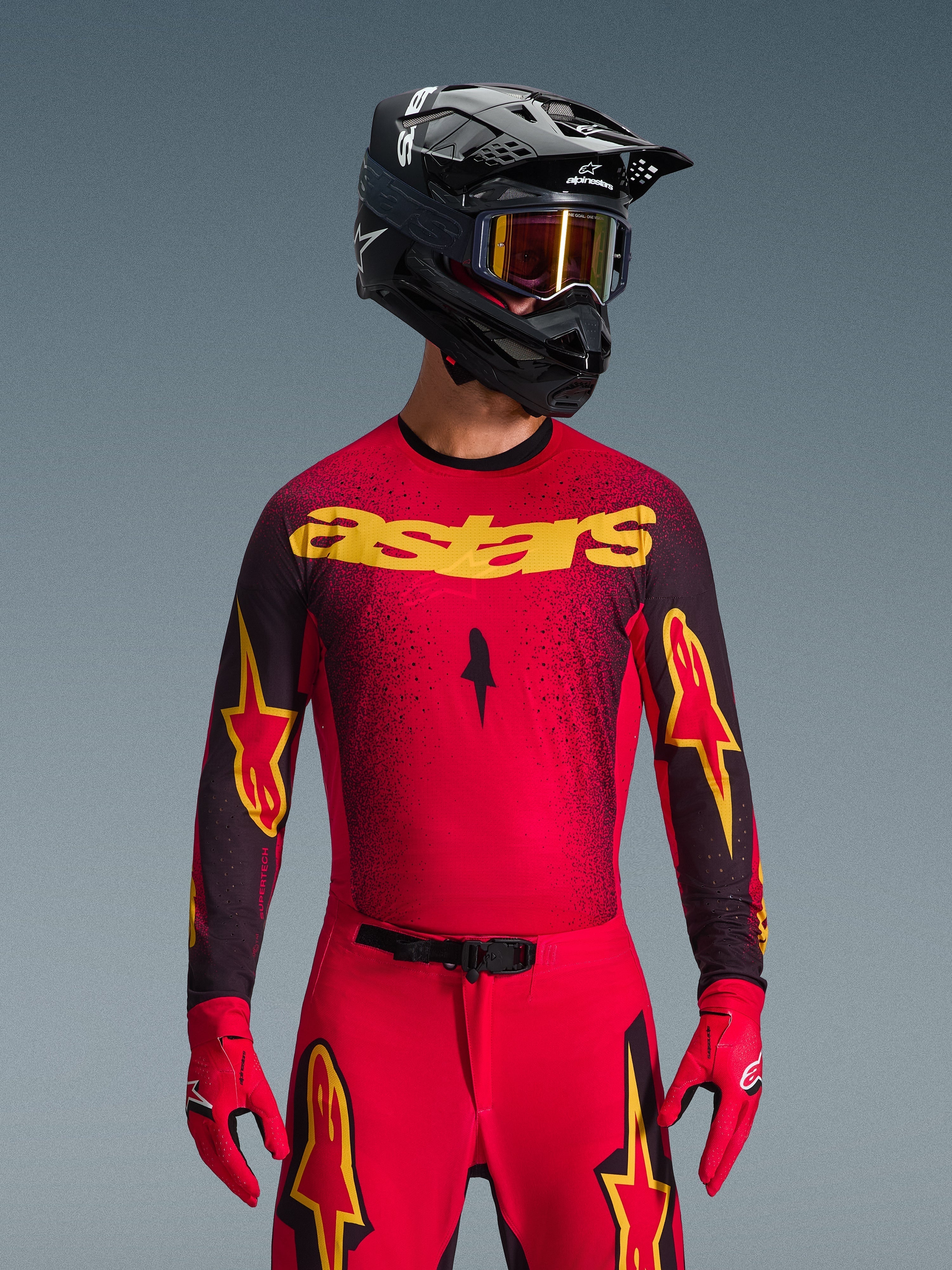 2026 Supertech Scenz - Red MX Jersey | Alpinestars®