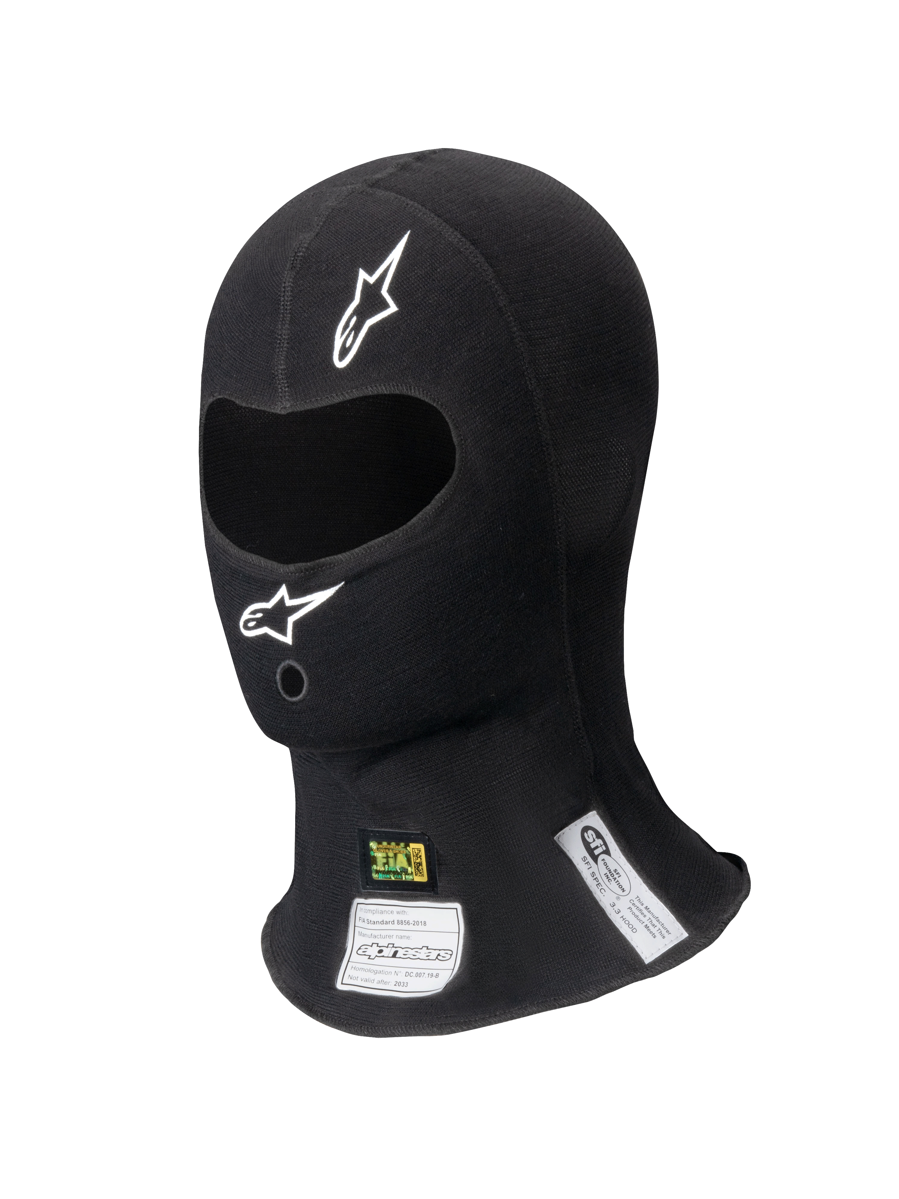 ZX Balaclava Evo V2 FIA/SFI - WHITE AUTO Base Layers