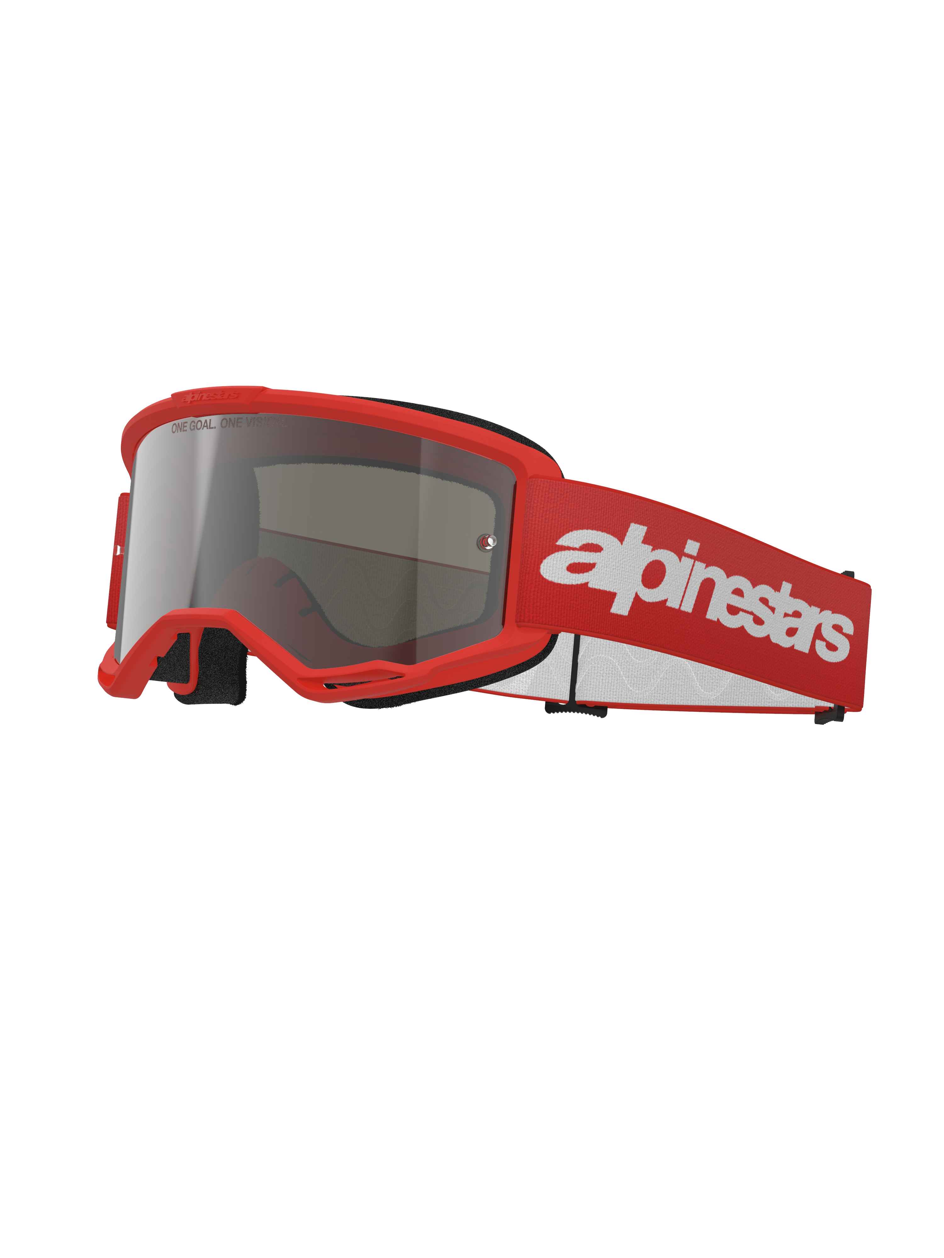 Vision 3 Wordmark - Red MX Goggles | Alpinestars®
