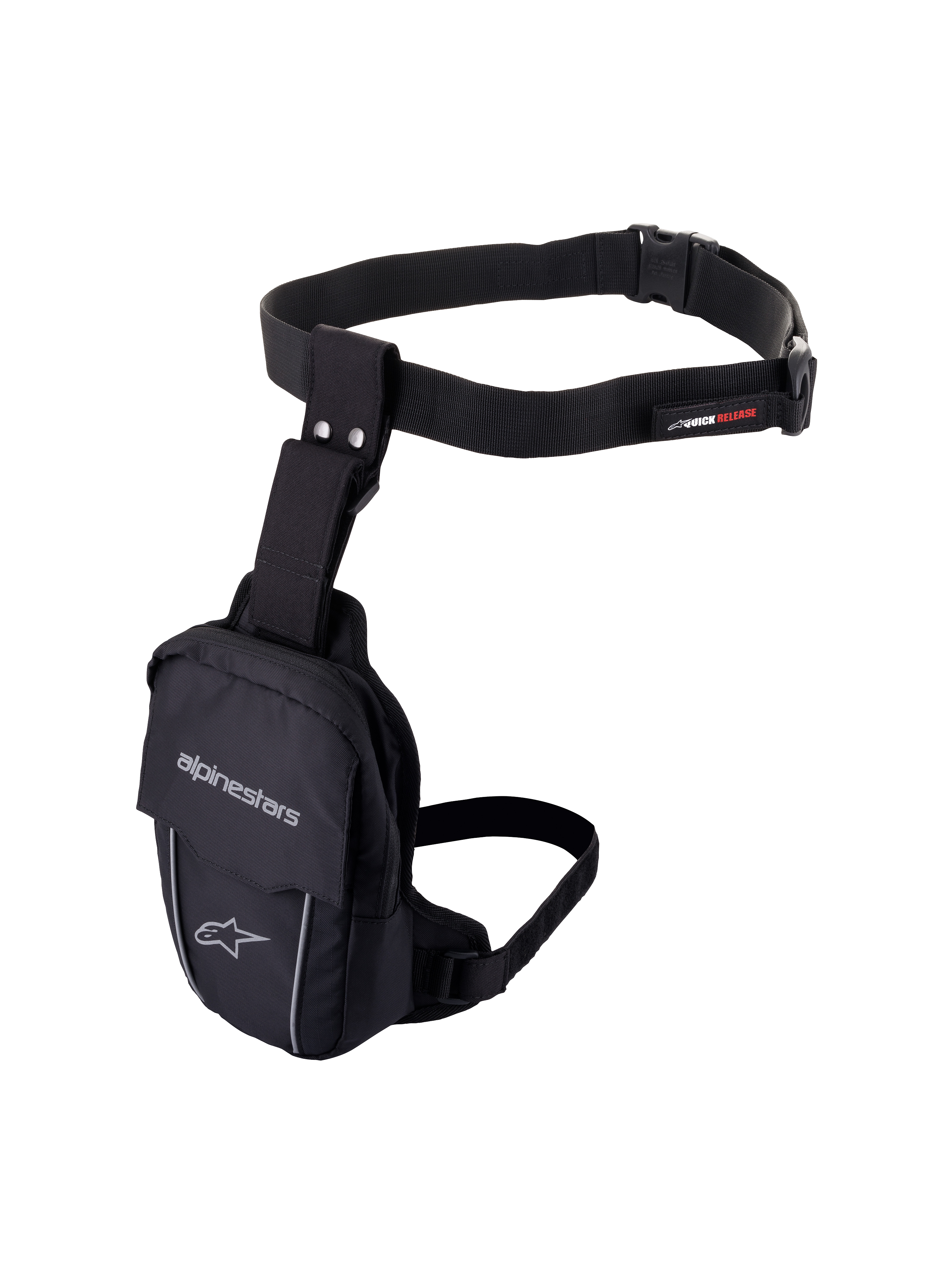 alice auaa belt bag with leg belt バッグ Access Thigh Bag - Black Motorcycle Bag | Alpinestars®