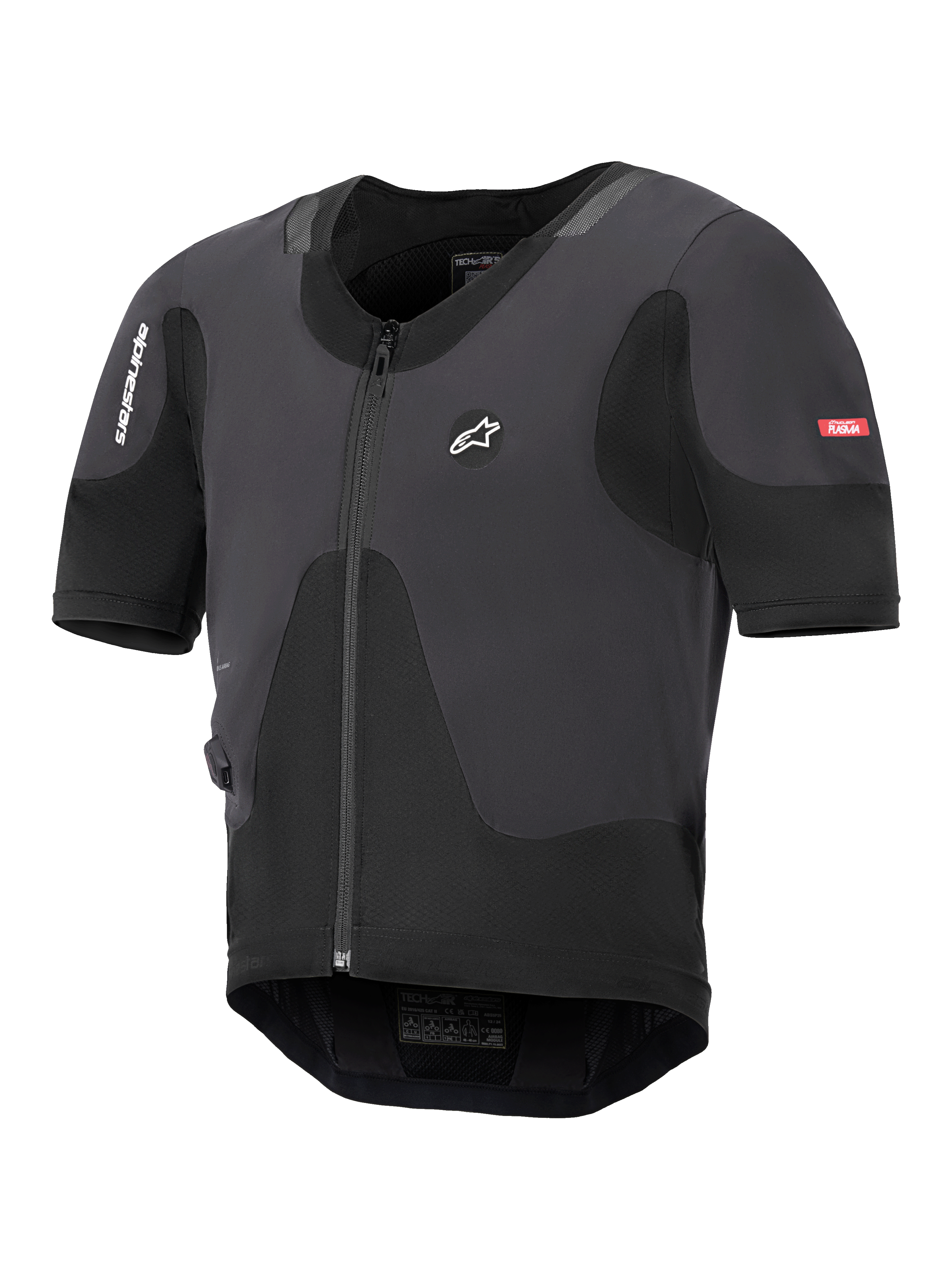 Airbag Plasma 5 Tech-Air Alpinestars 5’10” AIRQUEST mayhem Placebo System Rider Urban - Black - サーフィン・ボディボード
