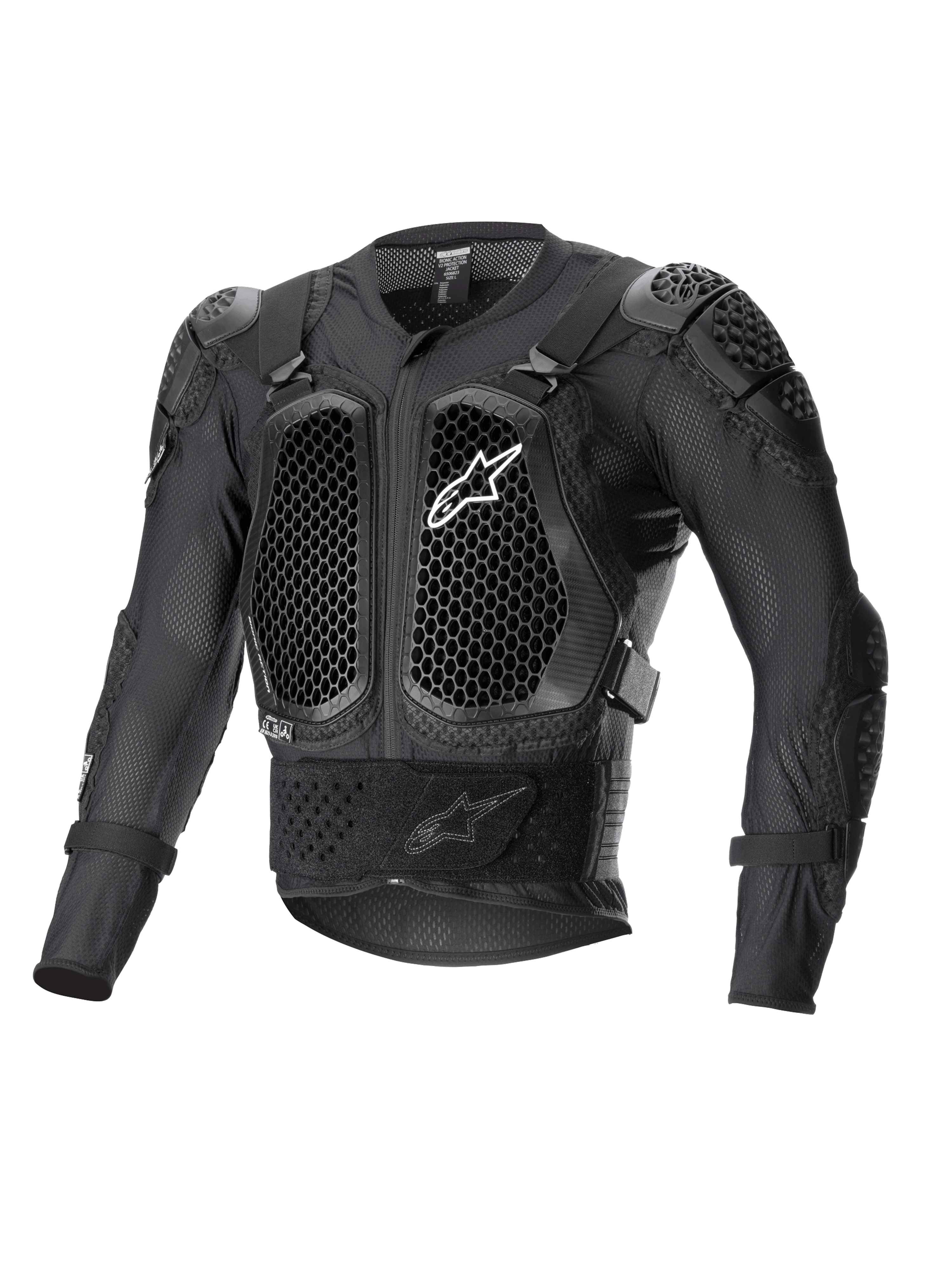 Alpinestars Bionic Action V2 プロテクター Bionic Action V2 - Black MX Protection Jacket | Alpinestars®
