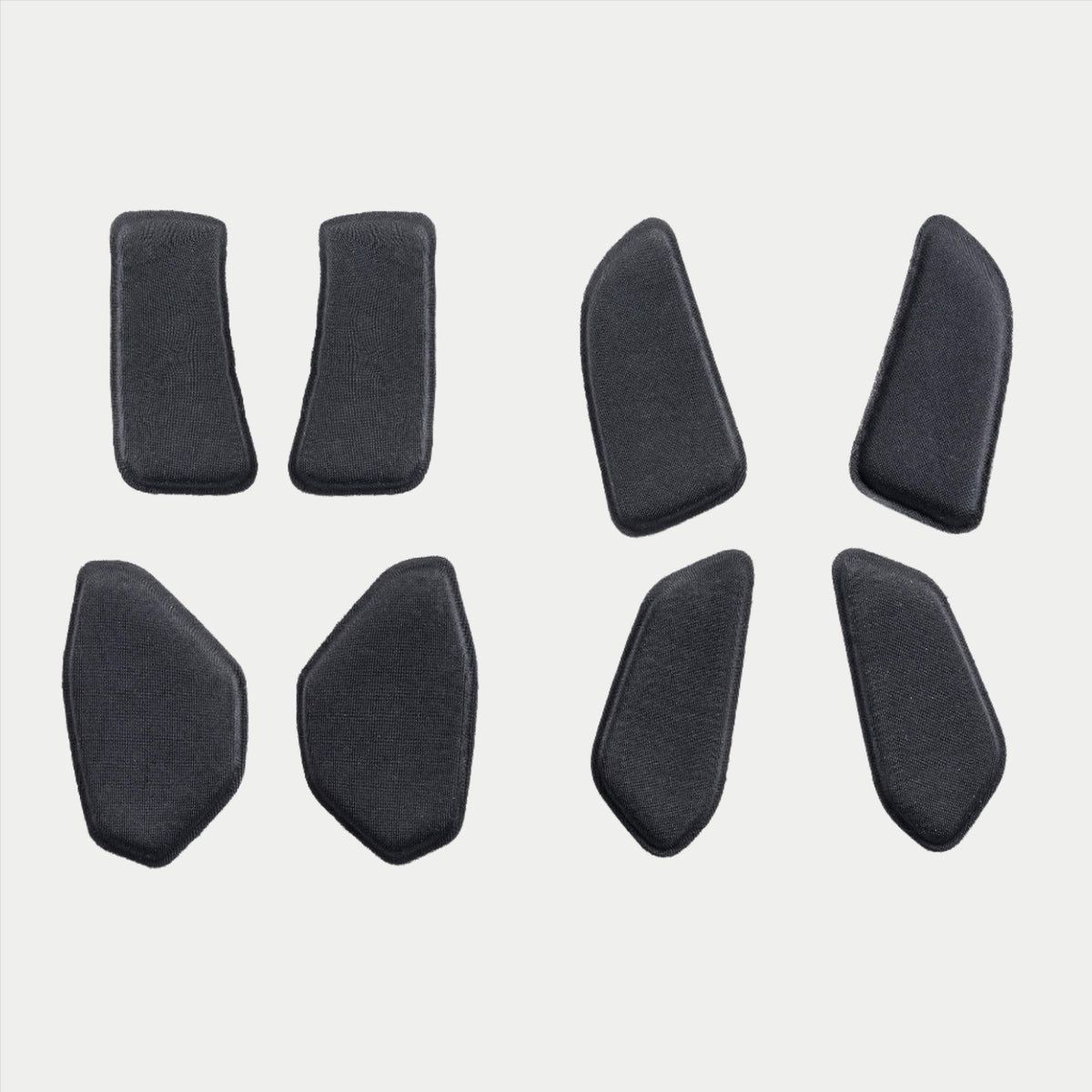 Alpinestars BNS Soft Pad Set, Black, Eight-piece replacement comfort padding kit for BNS neck support systems, shaped foam inserts for MTB and Off-Road riding