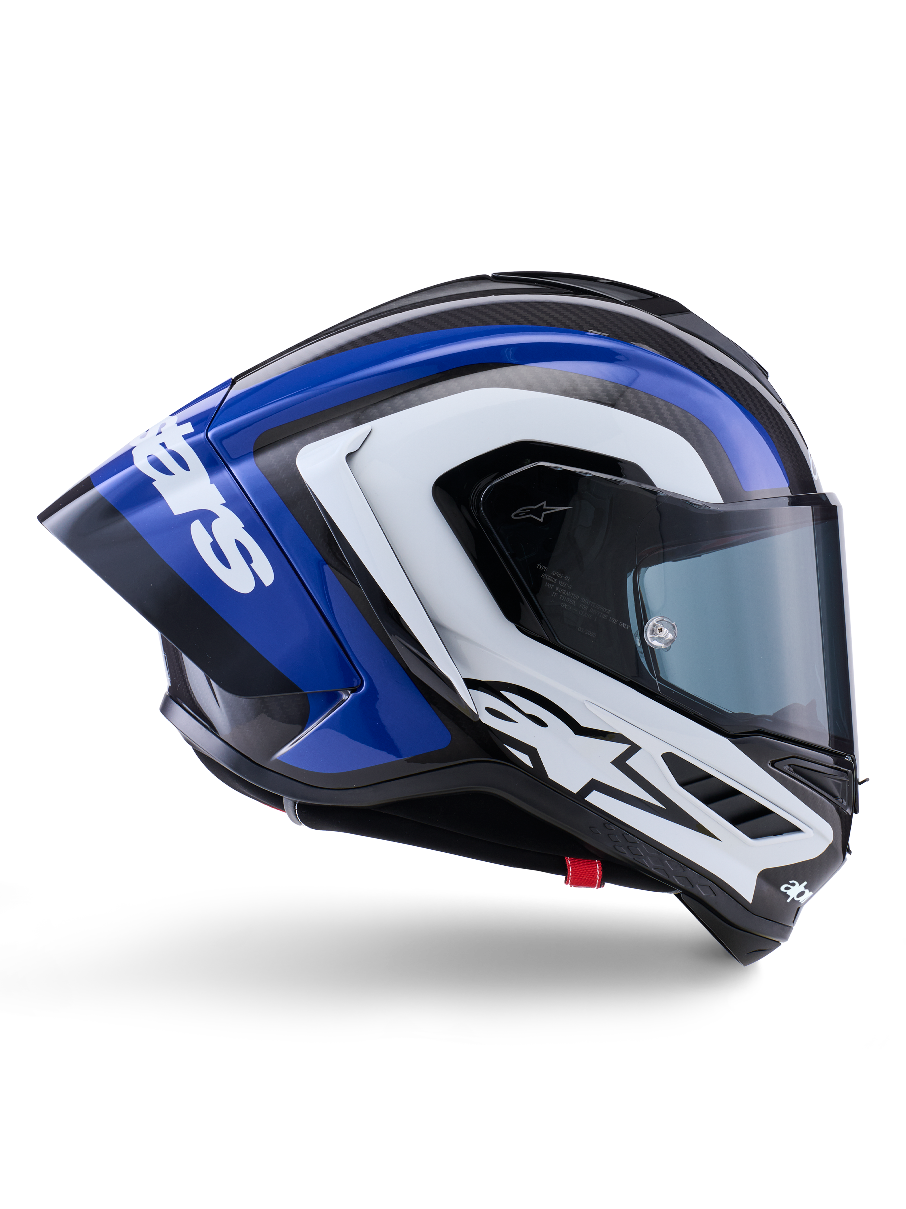 Supertech R10 Arius - Blue Motorcycle Helmet | Alpinestars®