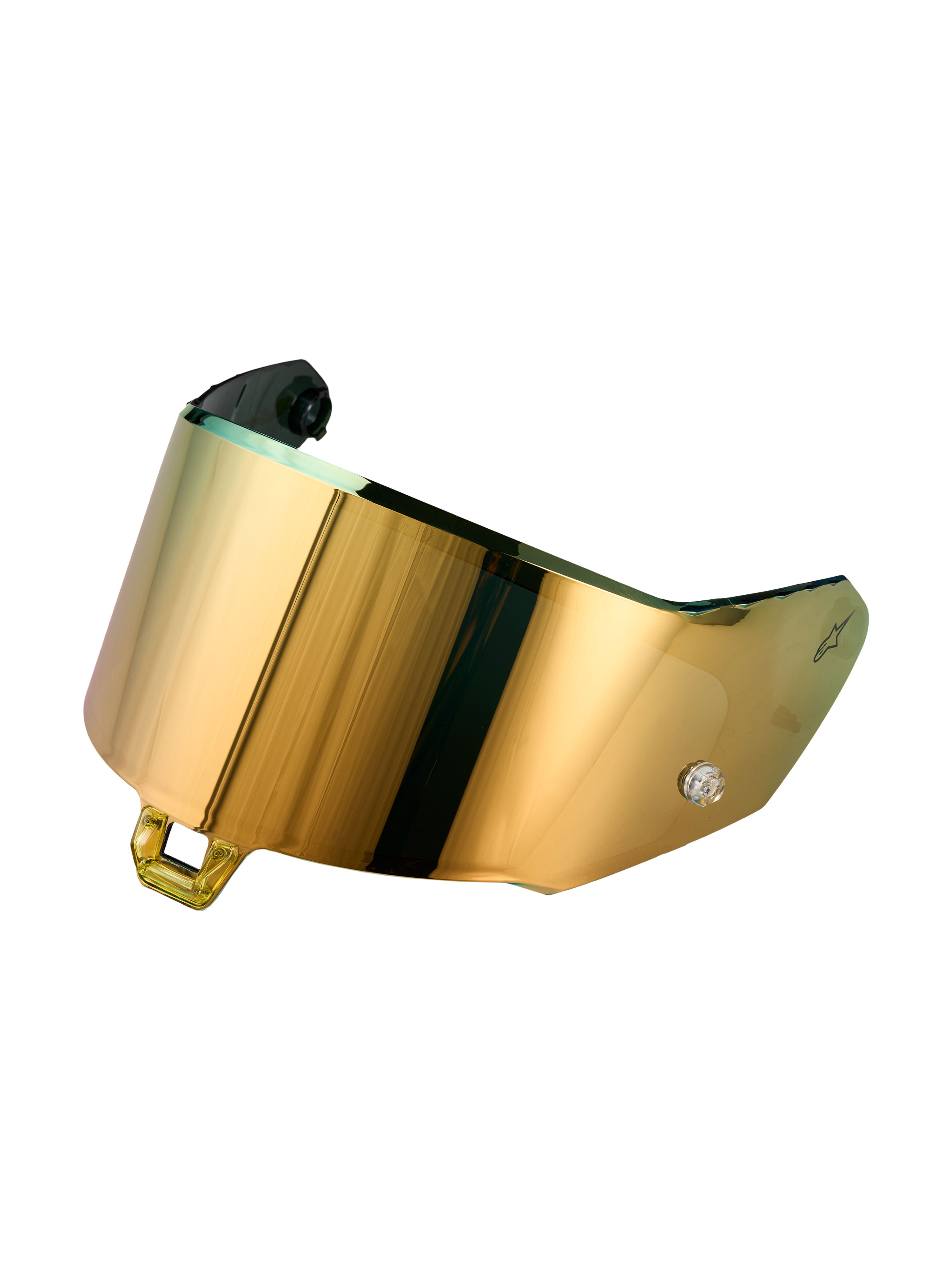 Alpinestars Supertech SR10対応交換レンズシールド金色 Supertech R-10/R-7 Absolute Vision Shield Gen2.1-R - Mirror Gold