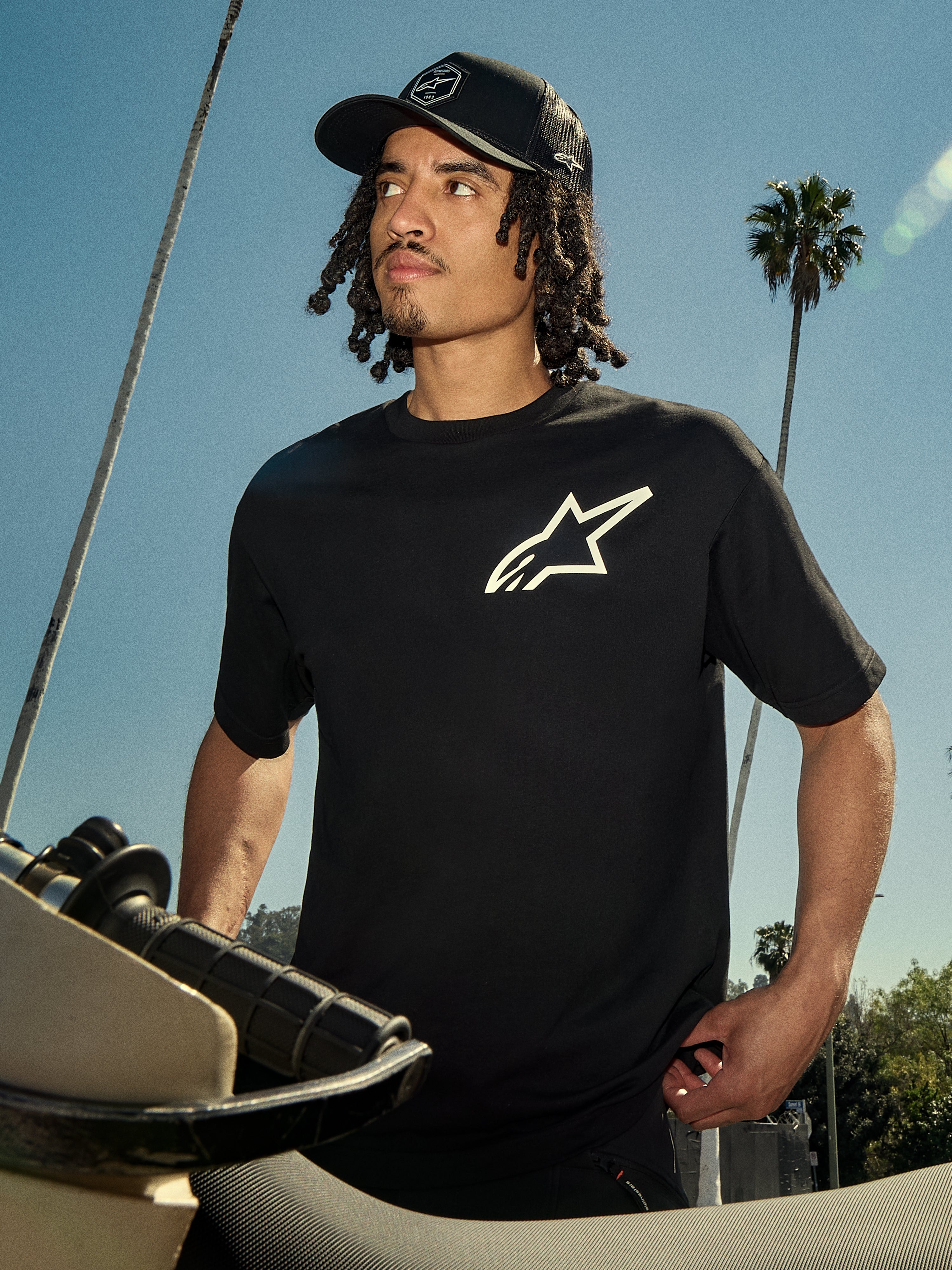 One Oversized CSF T-Shirt - Black Sportswear Short Sleeve T-Shirt