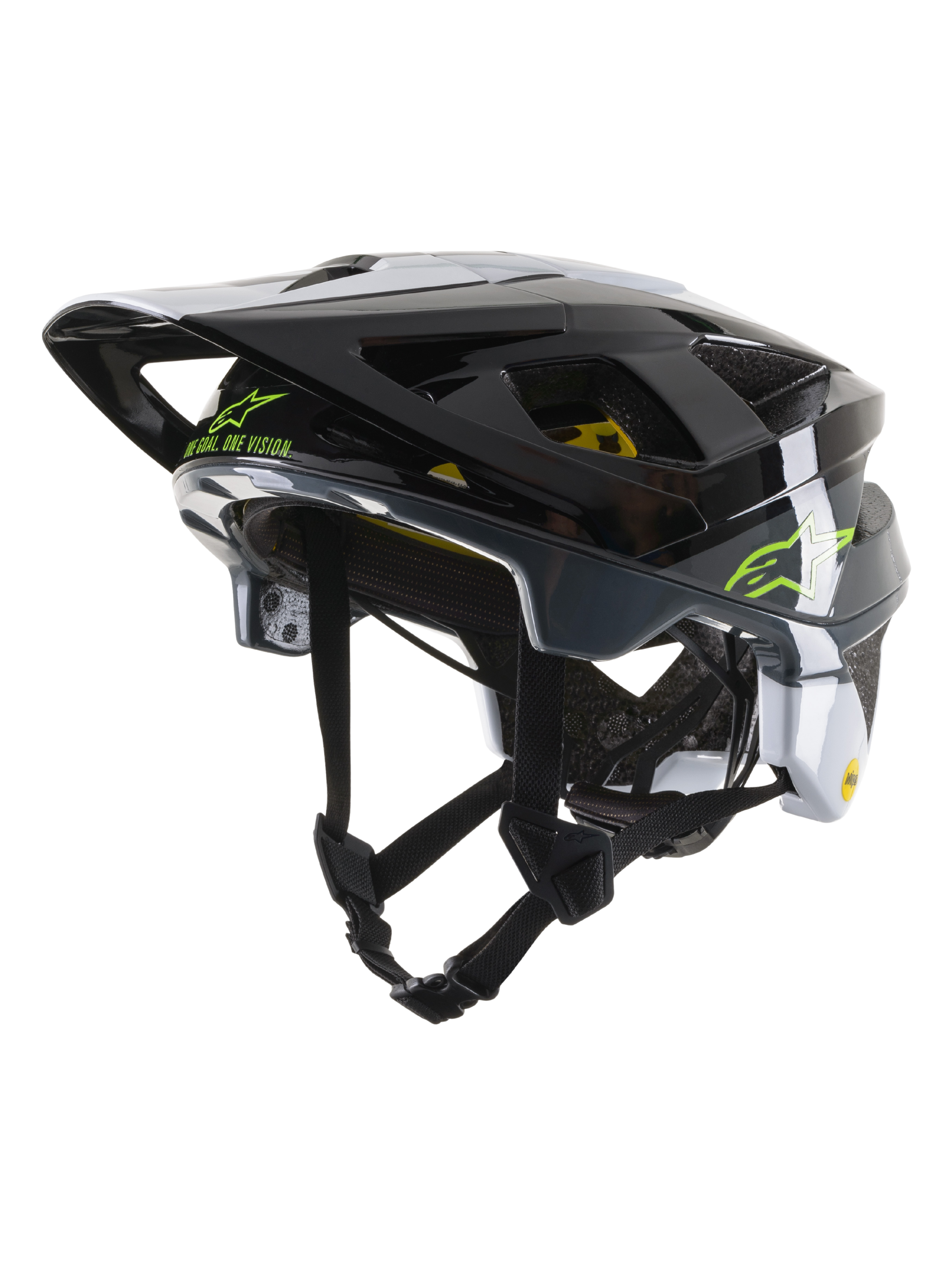 bike helmet with logo S / Black White Cool Gray Glossy Coach 1941 Black Gotham Featuring MIPS technology for Break Strength:8 lb top-pick