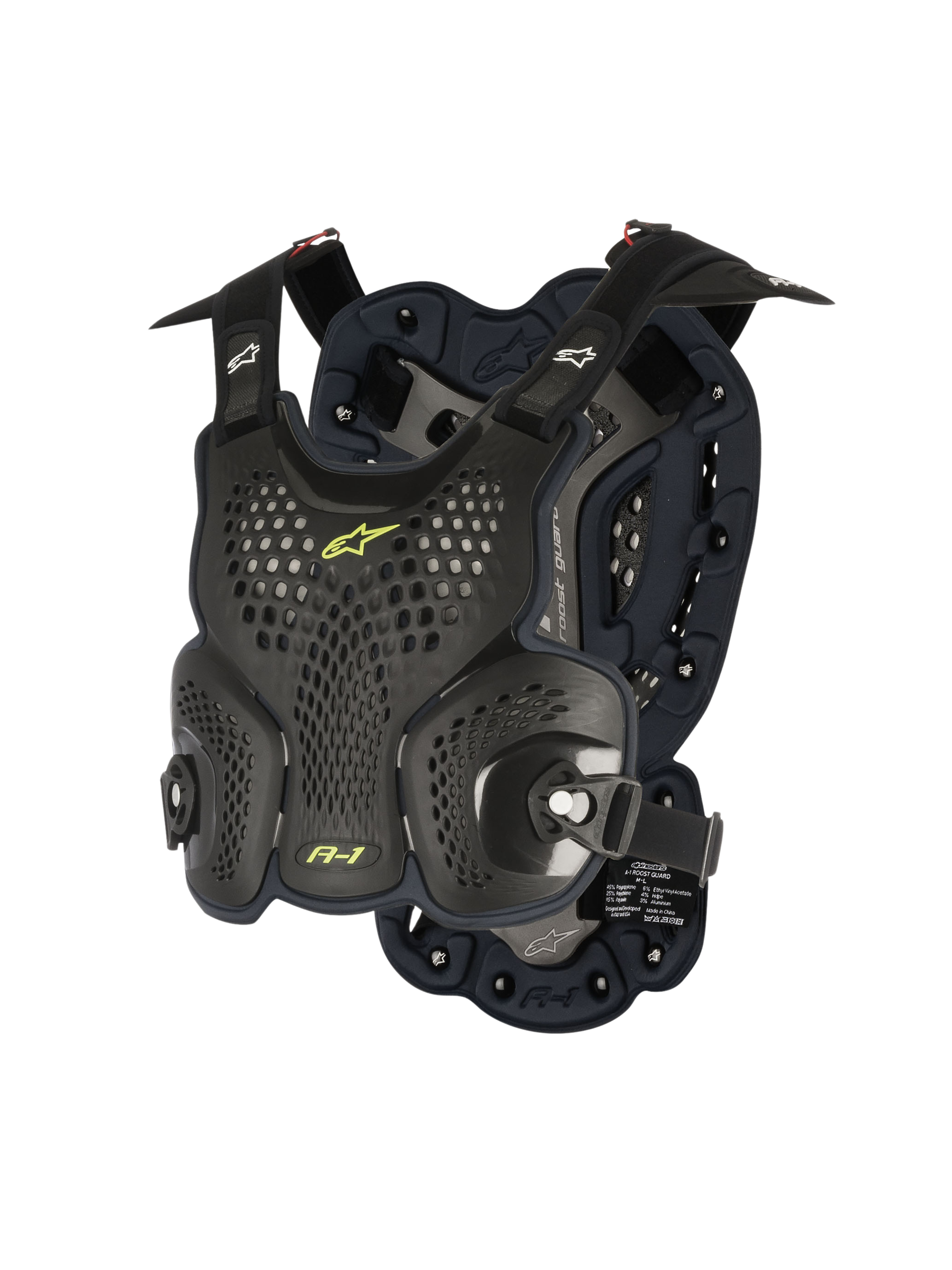 A-1 Roost Guard - Gray MX Chest Protector | Alpinestars®