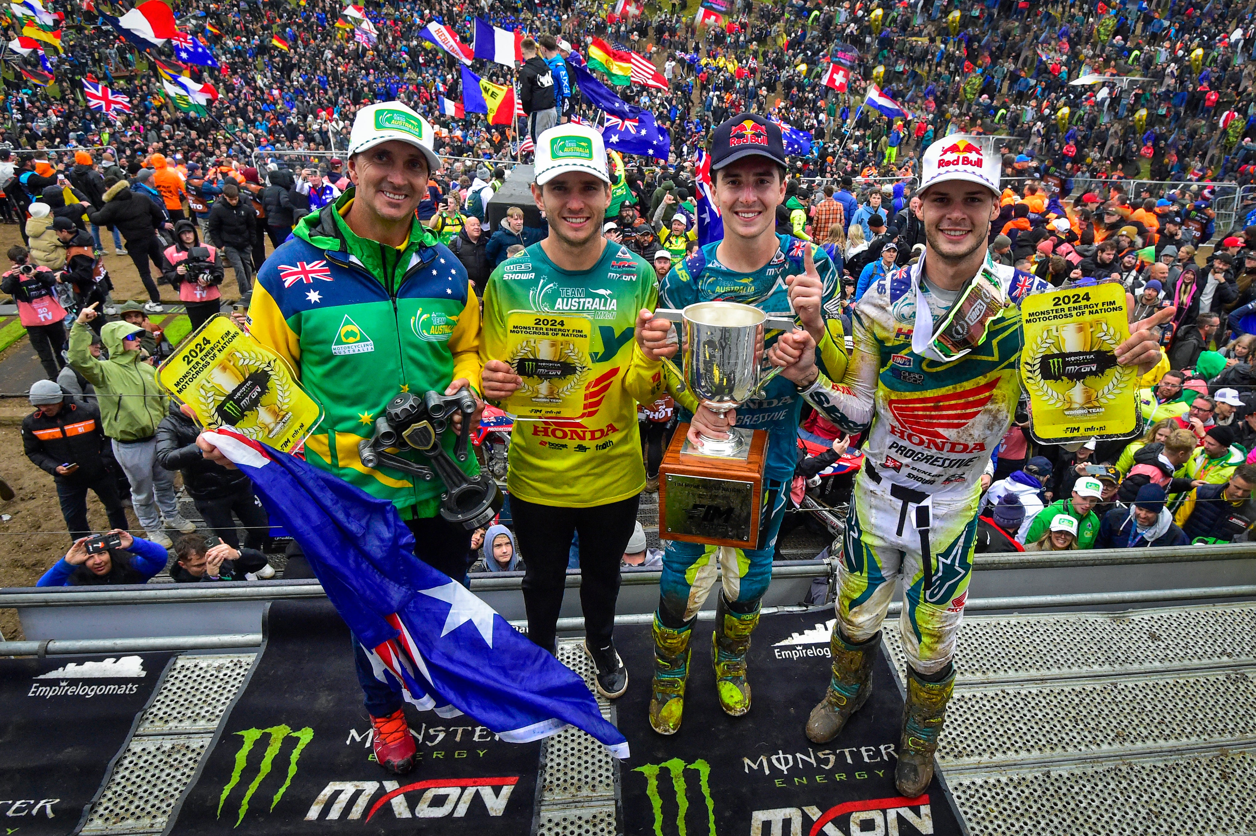 TEAM AUSTRALIA MAKES HISTORY WITH FIRST-EVER MOTOCROSS OF NATIONS VICTORY