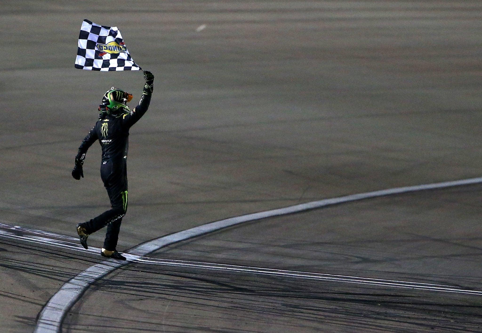 KURT BUSCH DELIVERS DRIVING MASTERCLASS TO TAKE NASCAR HOME WIN AT LAS VEGAS MOTOR SPEEDWAY