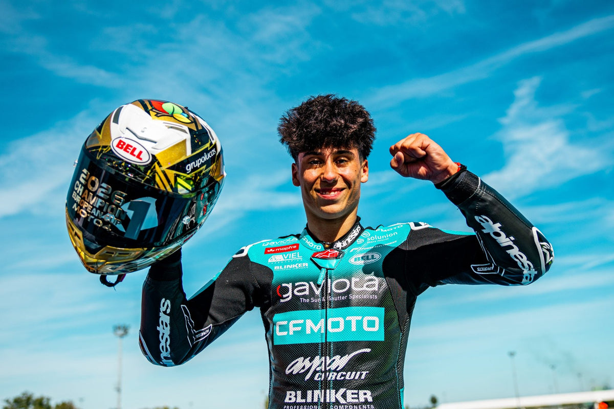 ÁLVARO LUCAS WINS 2026 MOTO4 EUROPEAN CUP CHAMPIONSHIP TITLE IN ITALY