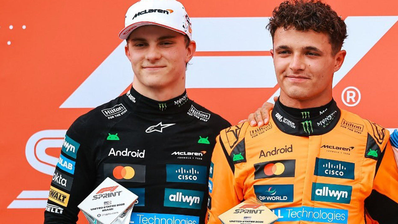 ALPINESTARS 1-2 AS LANDO NORRIS COMES OUT ON TOP OF CHAOTIC FORMULA ONE SPRINT IN MIAMI
