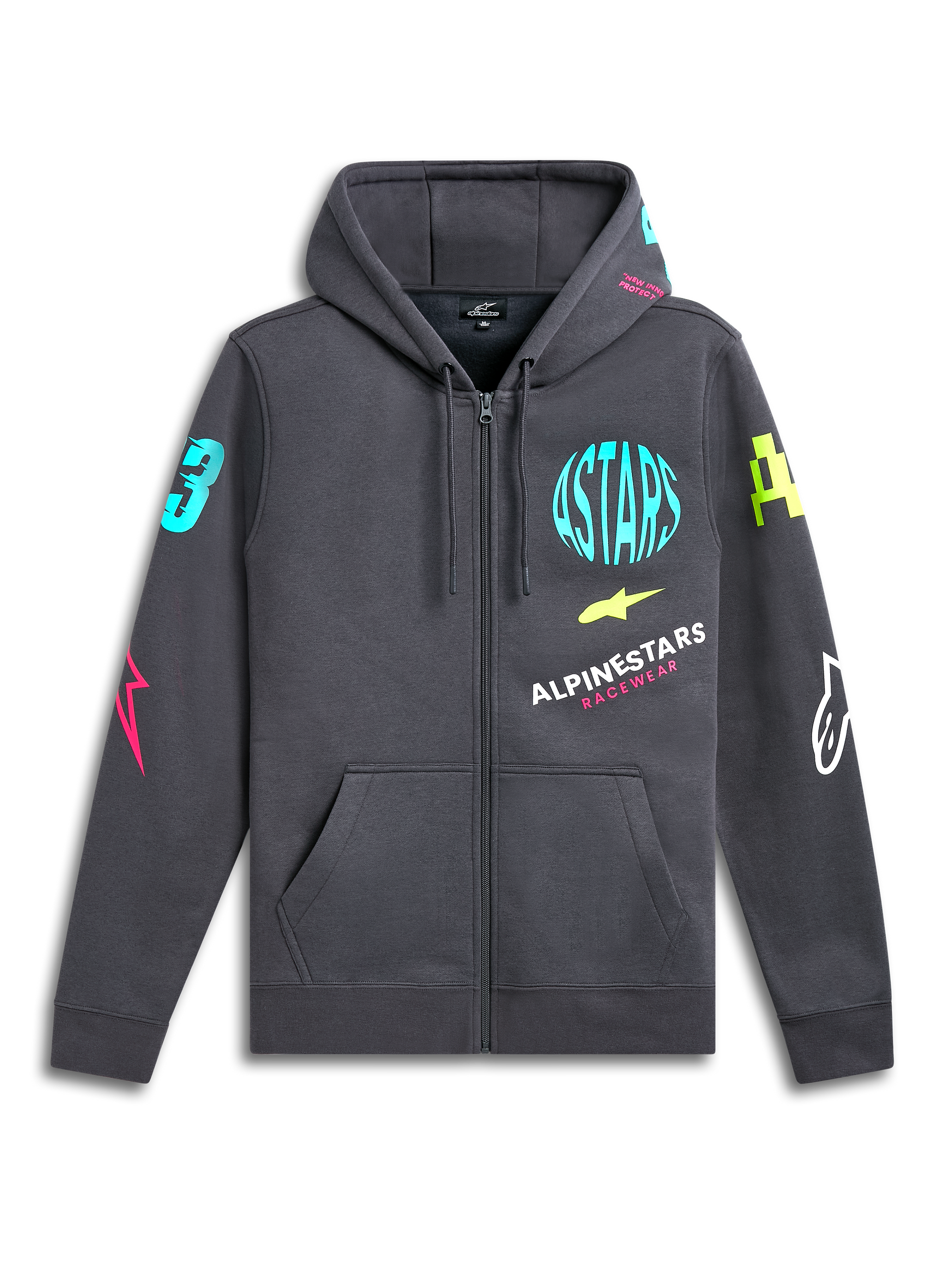 Variegate - Gray Sportswear Hoodie | Alpinestars®