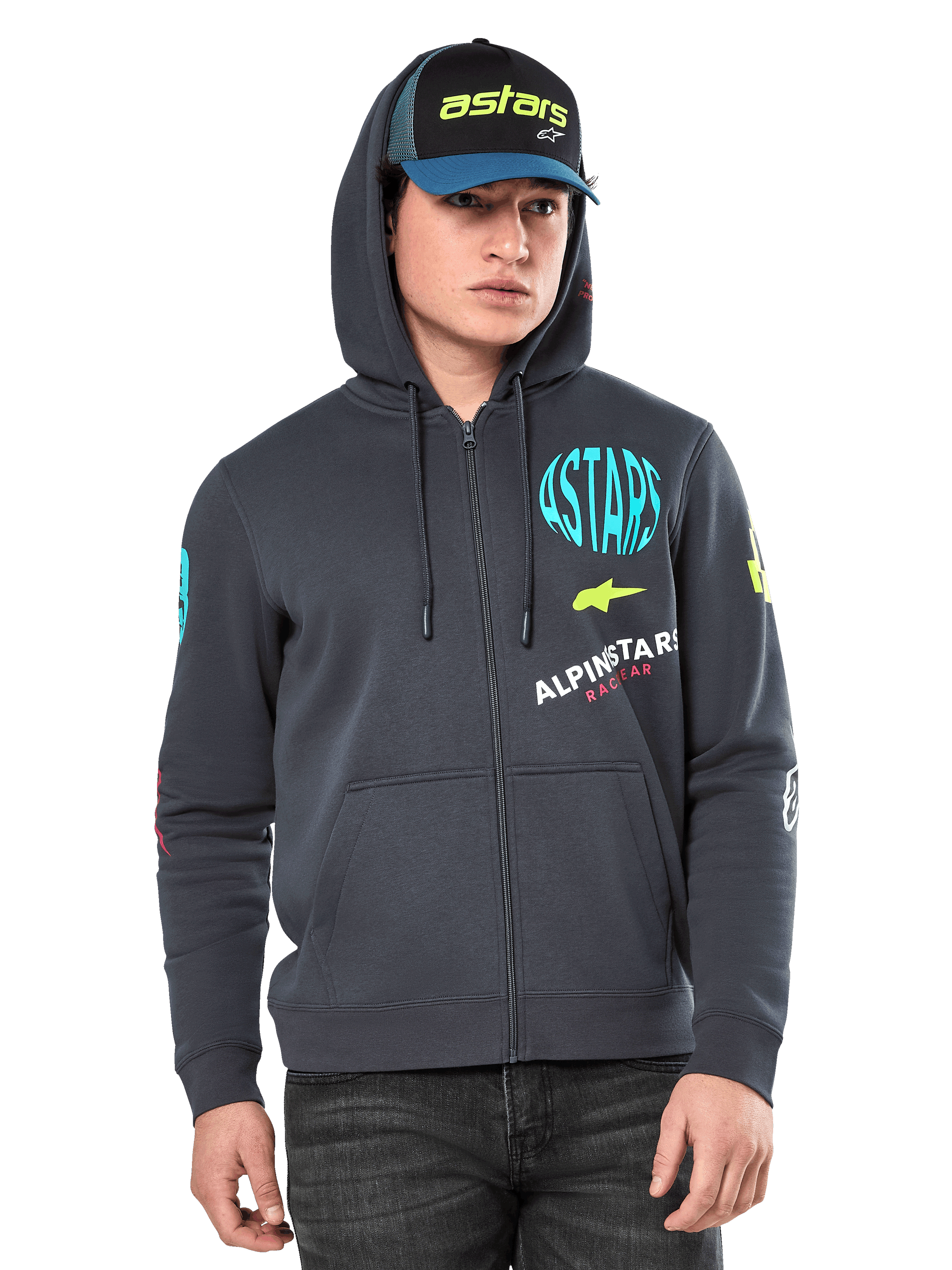 Variegate - Gray Sportswear Hoodie | Alpinestars®