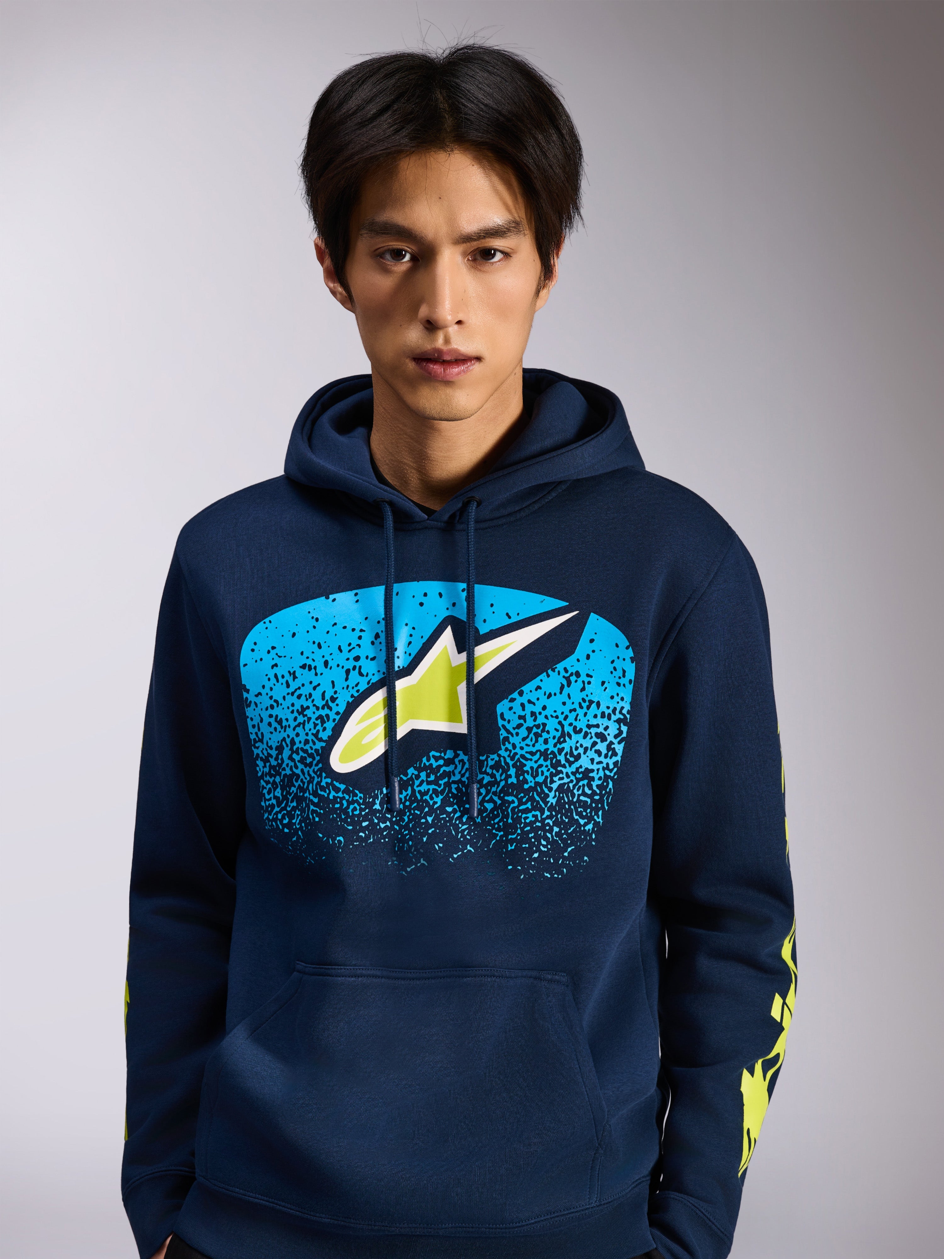 Obsessed - Blue Sportswear Hoodie | Alpinestars®