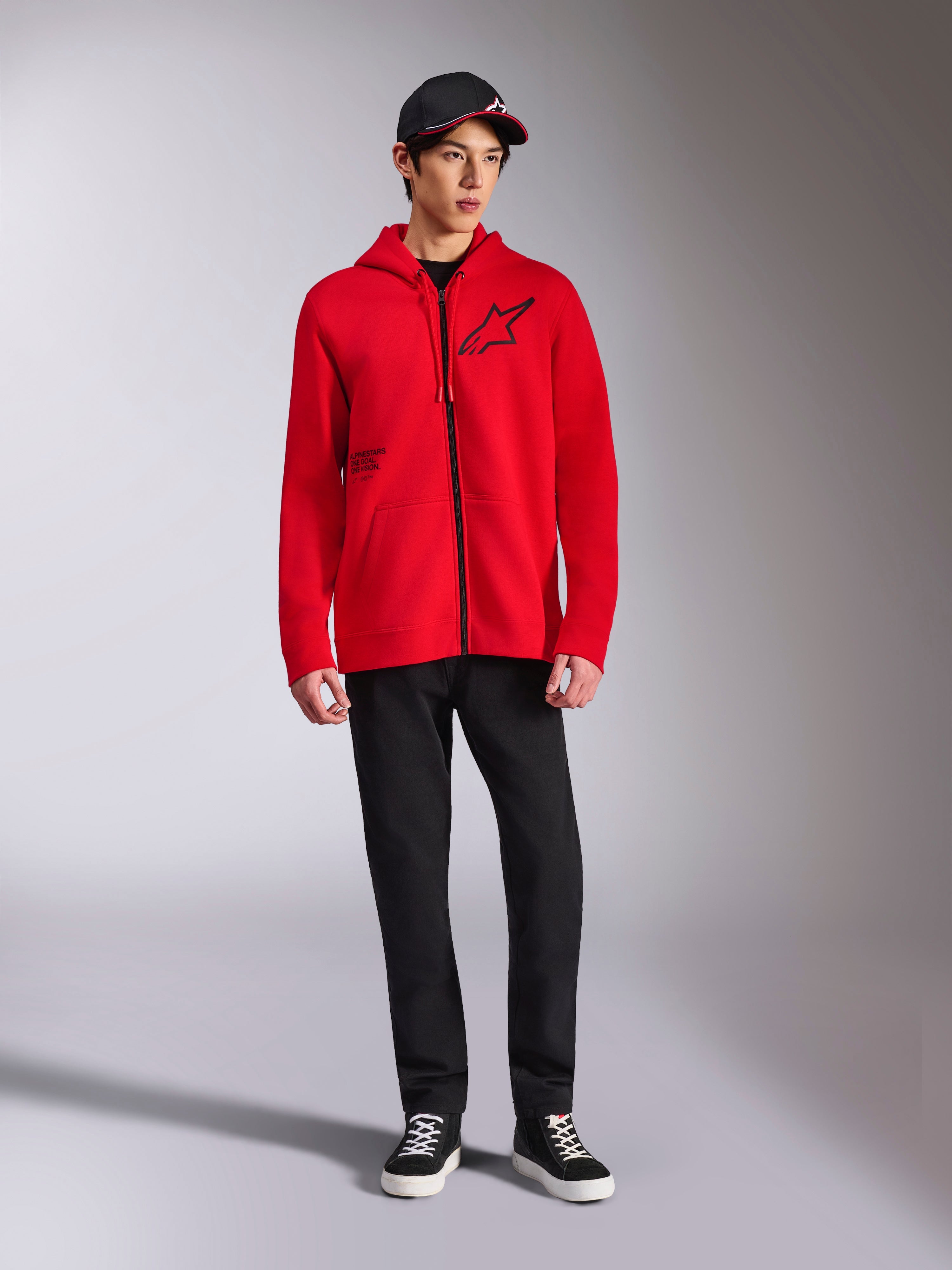 Alpinestars レッドブル パーカー Transverse - Red Sportswear Hoodie | Alpinestars®
