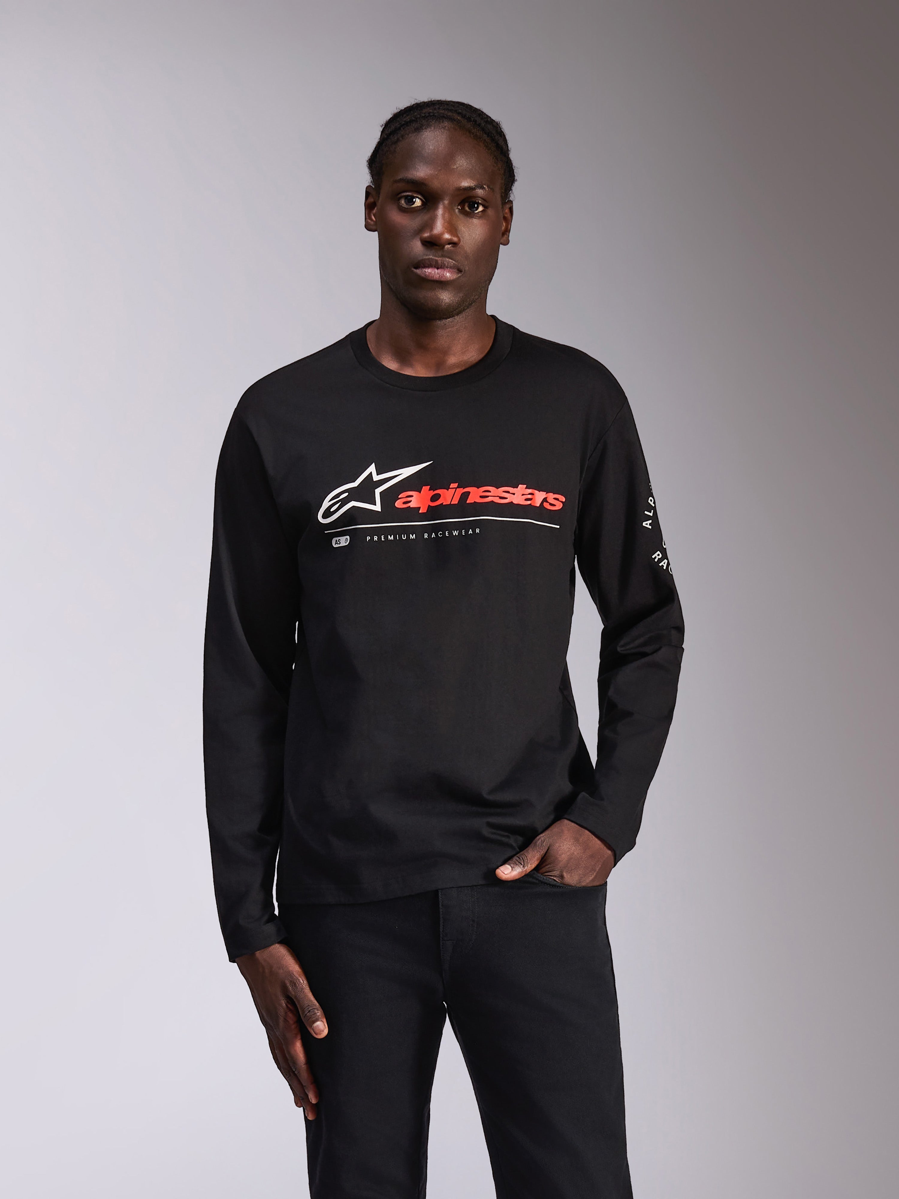 Mandatory CSF - Black Sportswear Tee | Alpinestars®