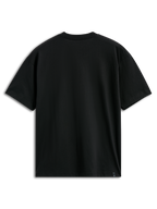 Alpinestars Aplomb Oversized CSF Tee, Short Sleeve T-Shirt, Black, Rear view, clean design with small logo tag at the hem, oversized fit casual streetwear