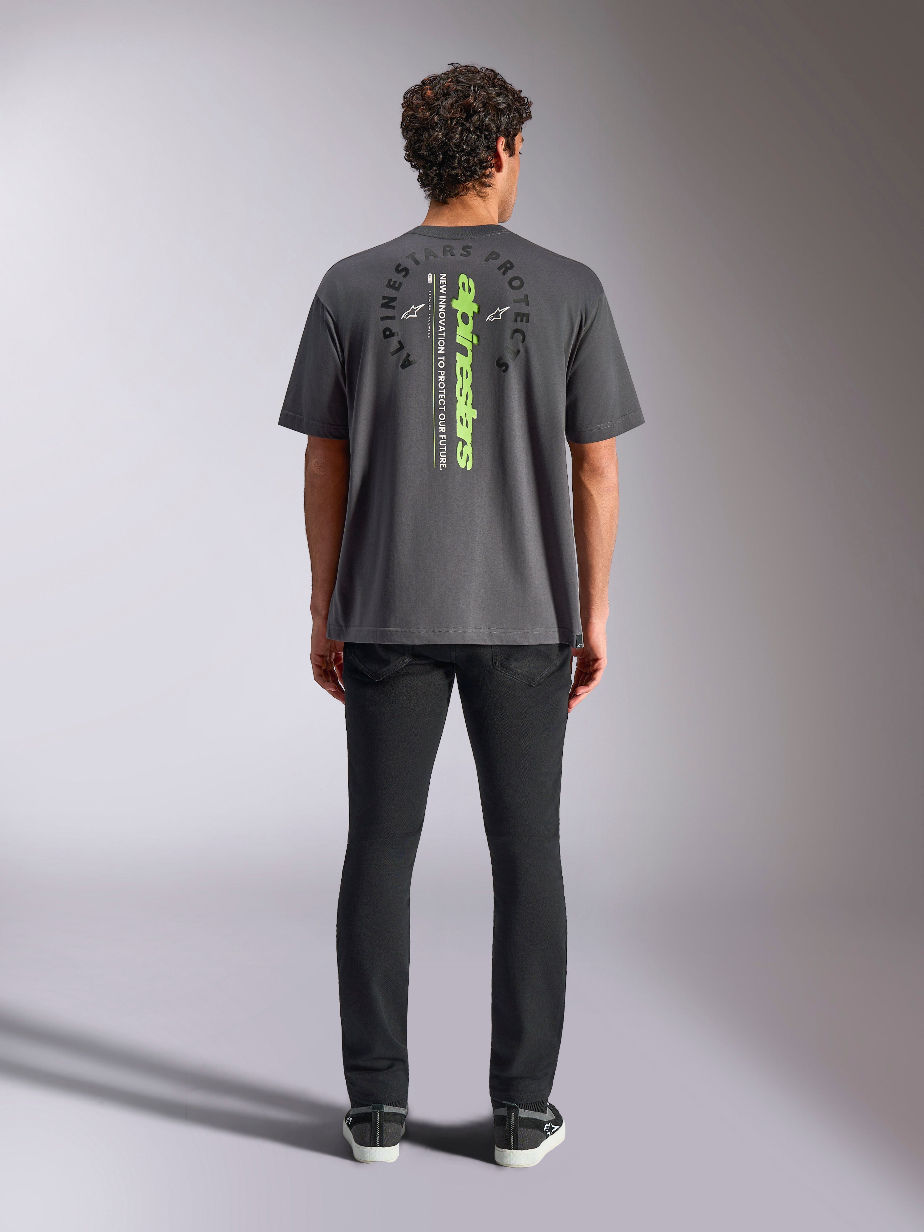 Overhang Oversized CSF - Gray Sportswear Tee | Alpinestars®