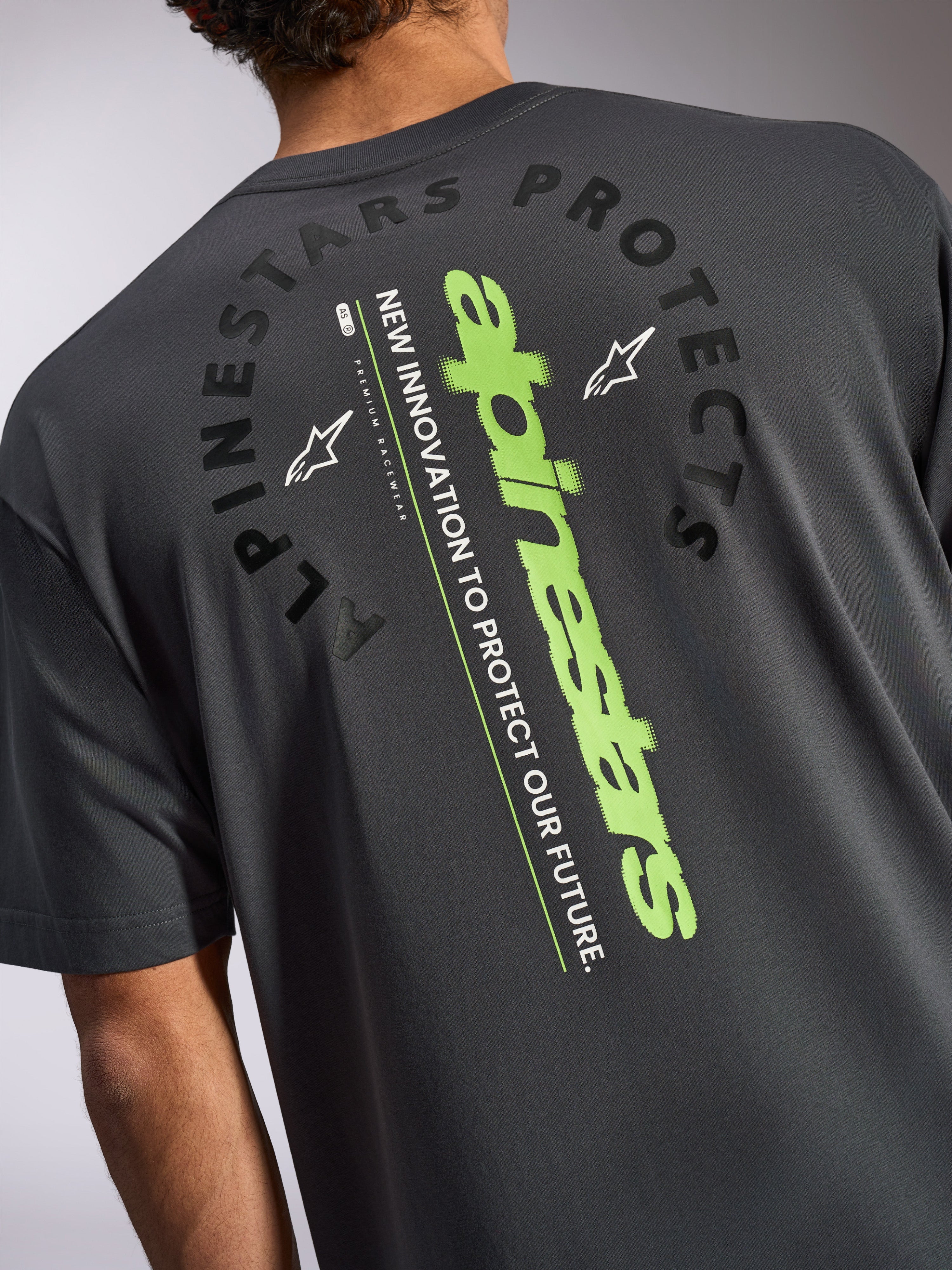 INCISION Tシャツ XL pre-GRADE Overhang Oversized CSF - Gray Sportswear Tee | Alpinestars®