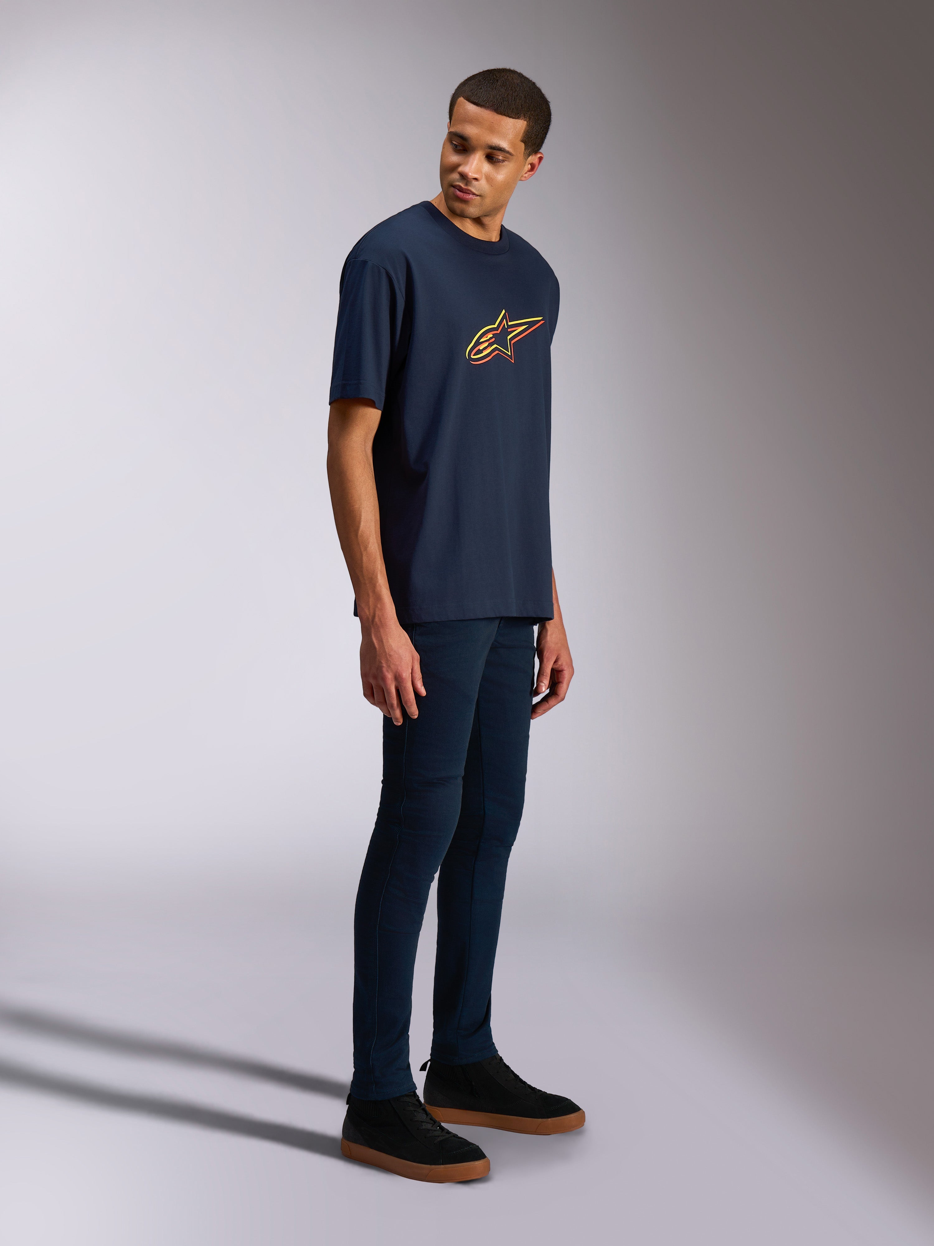 Alter Oversized CSF - Blue Sportswear Tee | Alpinestars®