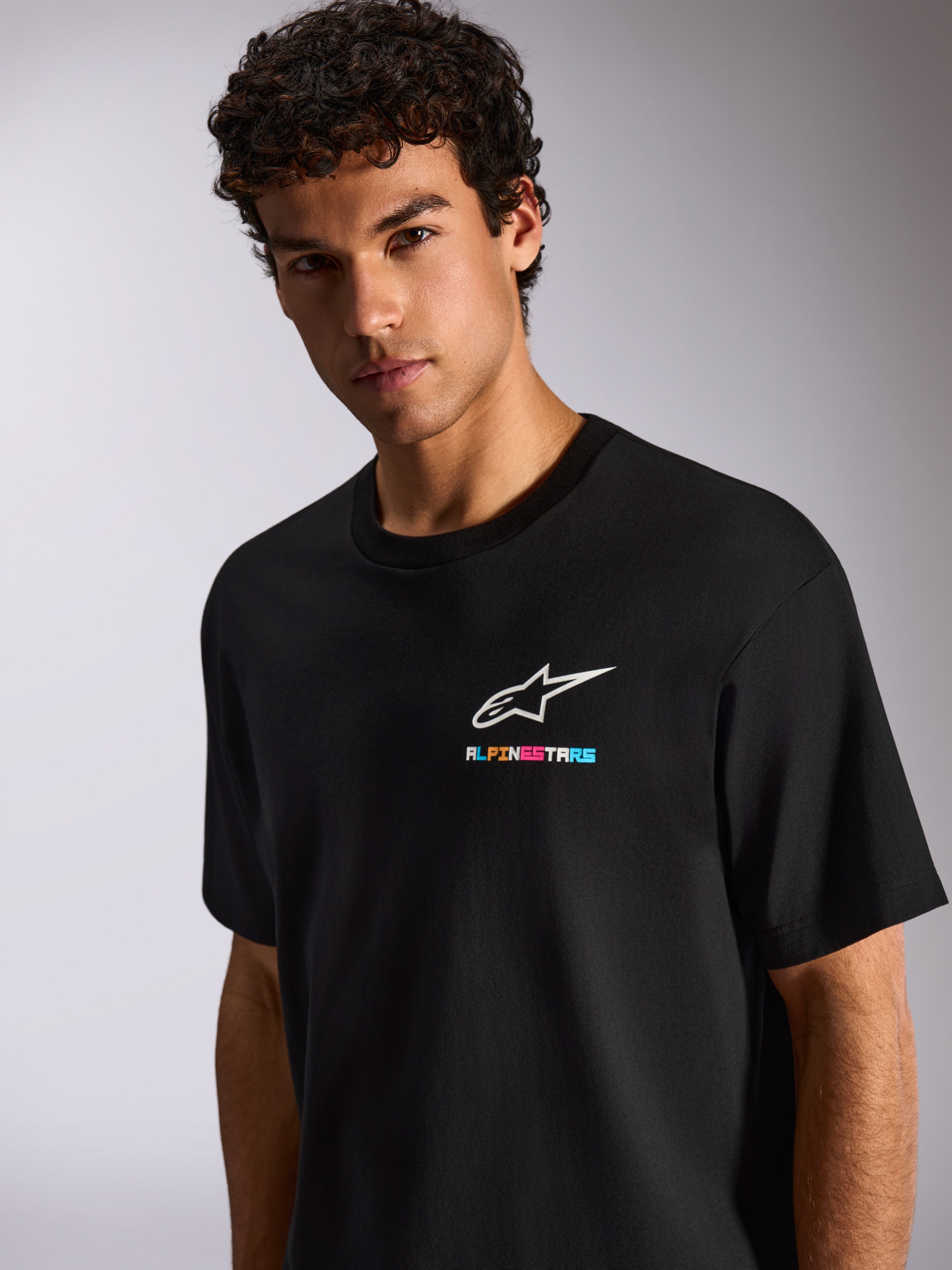Wild Oversized CSF - Black Sportswear Tee | Alpinestars®