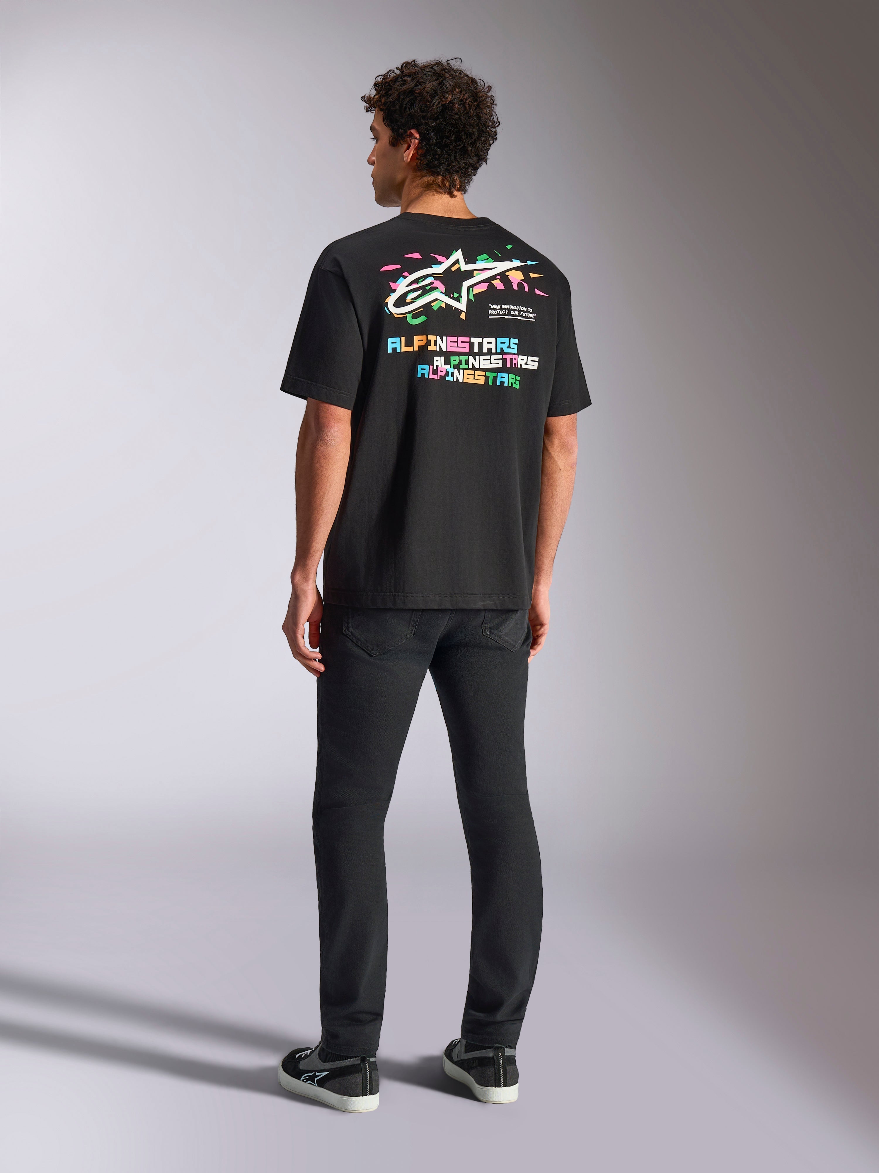 Wild Oversized CSF - Black Sportswear Tee | Alpinestars®