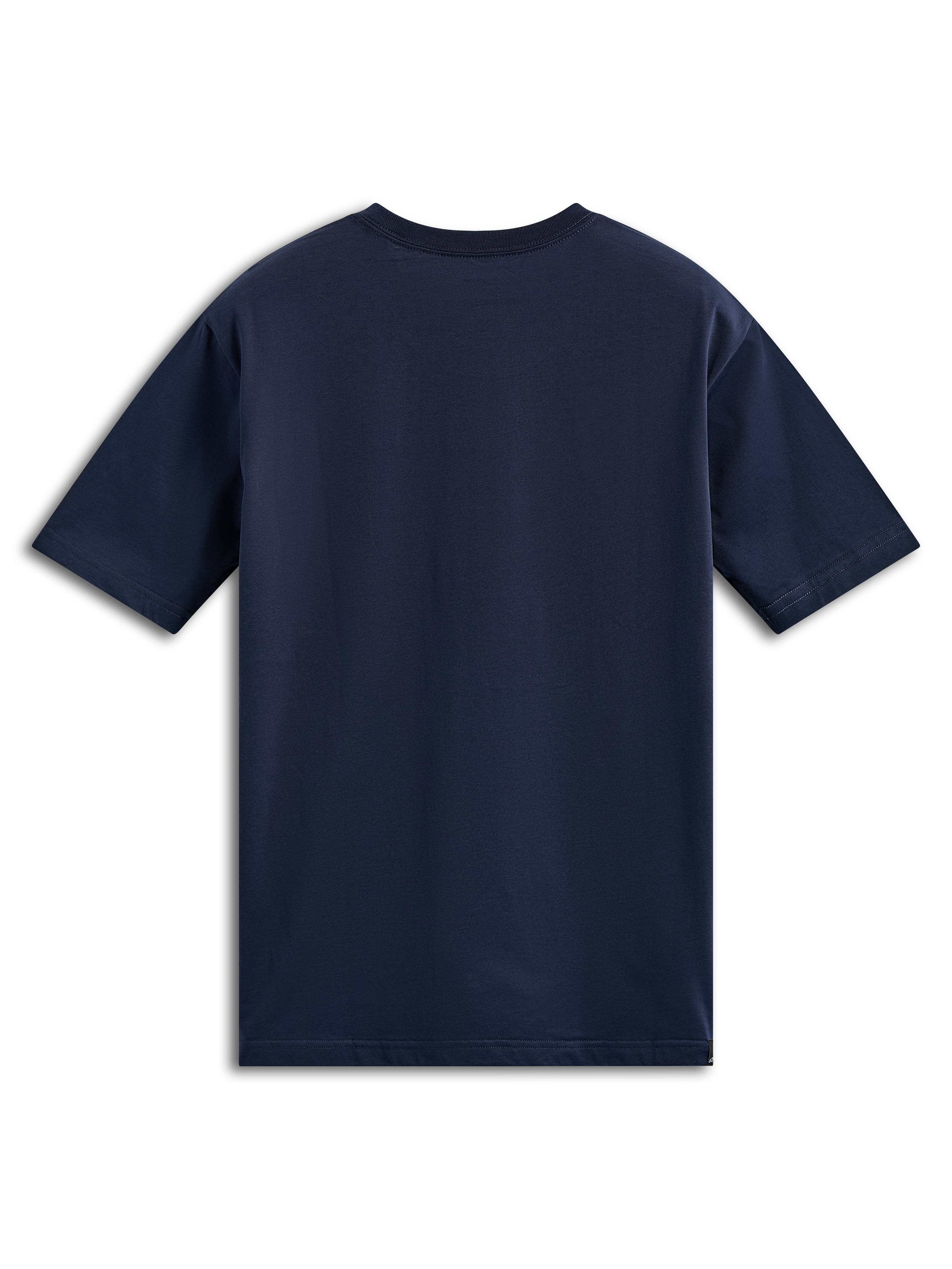 Alpinestars Trifecta CSF Tee, Short Sleeve T-Shirt, Navy Blue, Back View, Casual Motorsport-Inspired Design