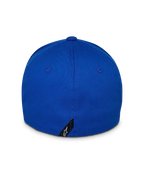 Alpinestars Corp Shift Relay Hat, Blue, Rear View, Flex Back Design with Small Black Logo Tag, Structured Crown, Casual Sportswear Hat