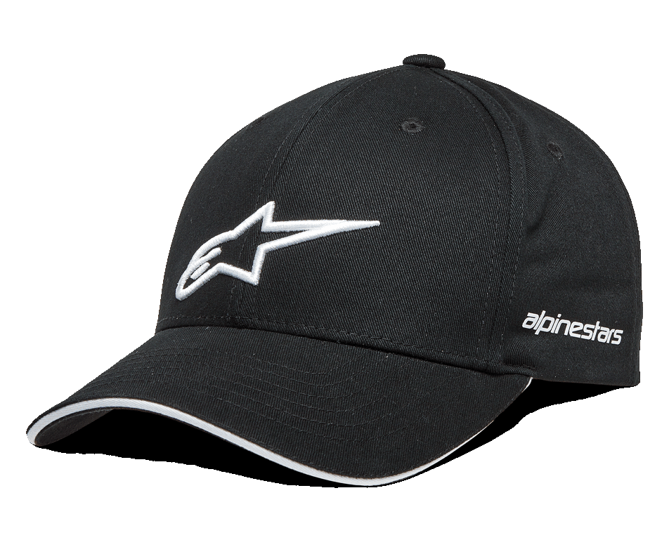 Rostrum Hat - Black Motorcycle Hat | Alpinestars®