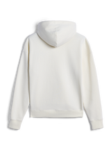 Alpinestars Essentials Ageless Hoodie, back view of off-white casual hooded sweatshirt, relaxed fit with ribbed cuffs and hem, clean minimalist aesthetic for everyday comfort