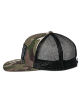 Flag Flat Trucker Hat